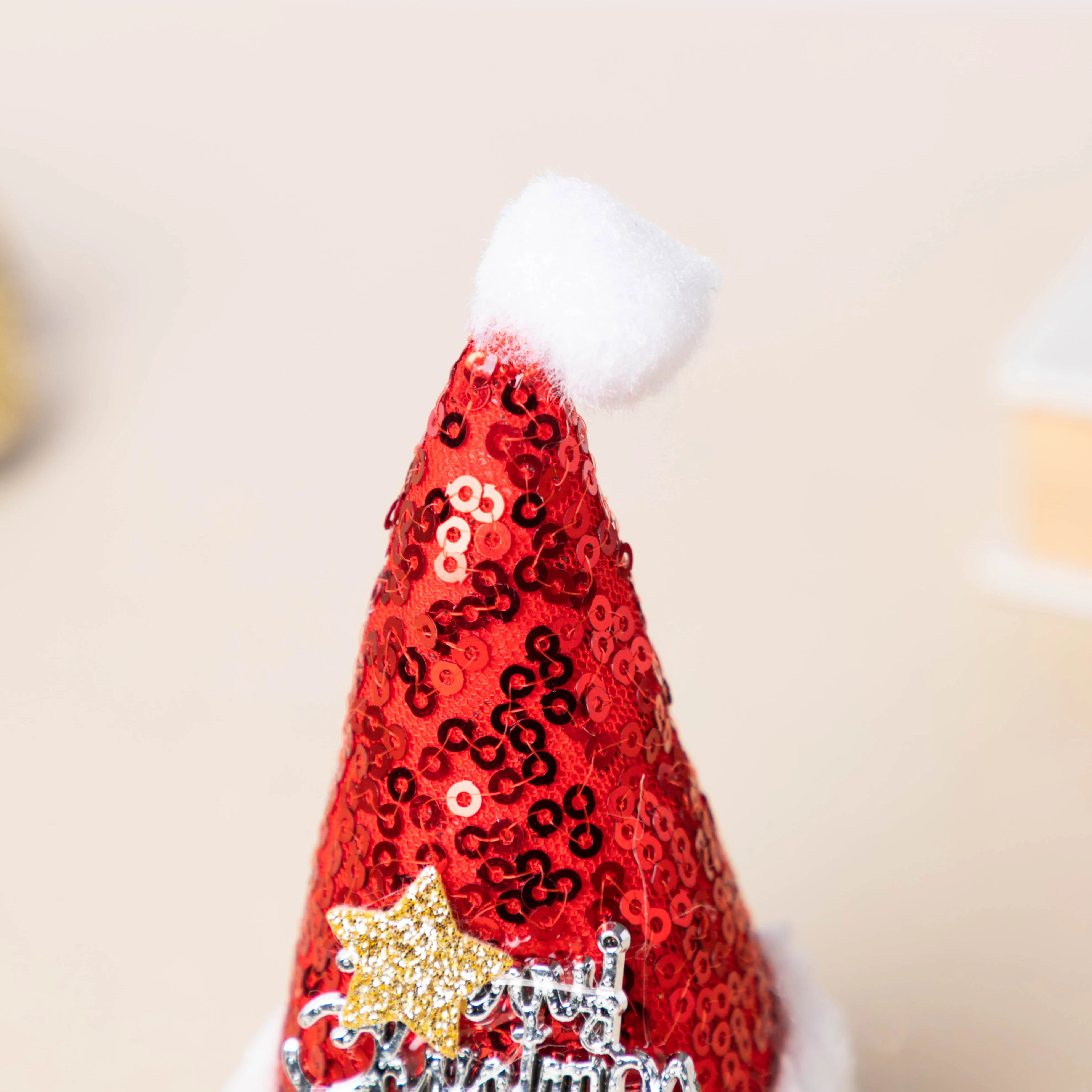 Santa Hat Hairpin - Image 5