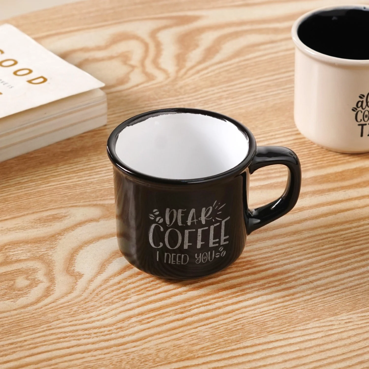 Sassy Brew Quotes Coffee Cup Set Of 4 170ml - Image 7