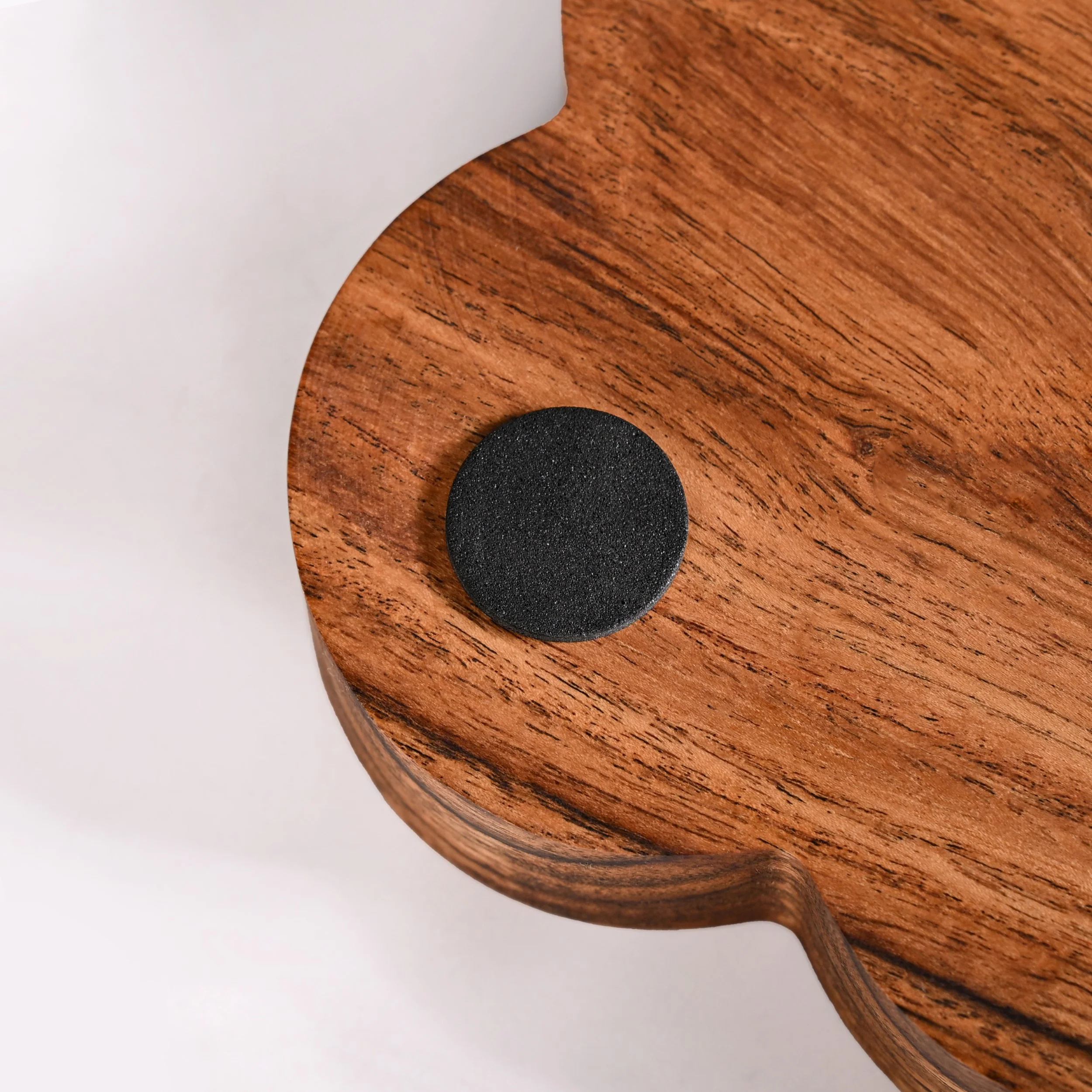 Scallop Acacia Wood Square Serving Platter 26x26cm - Image 7