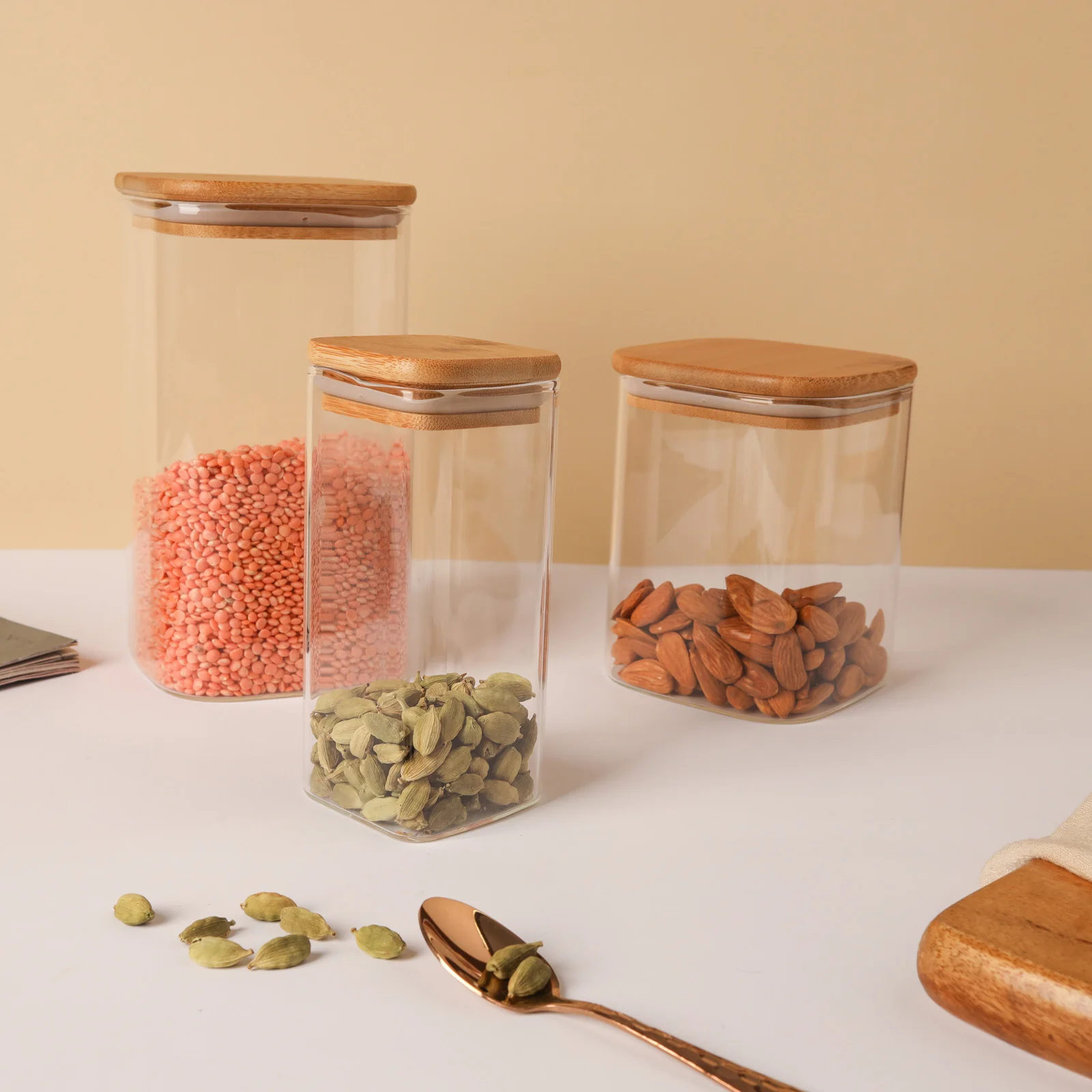 Seal Glass Jar Set of 3 - Image 8