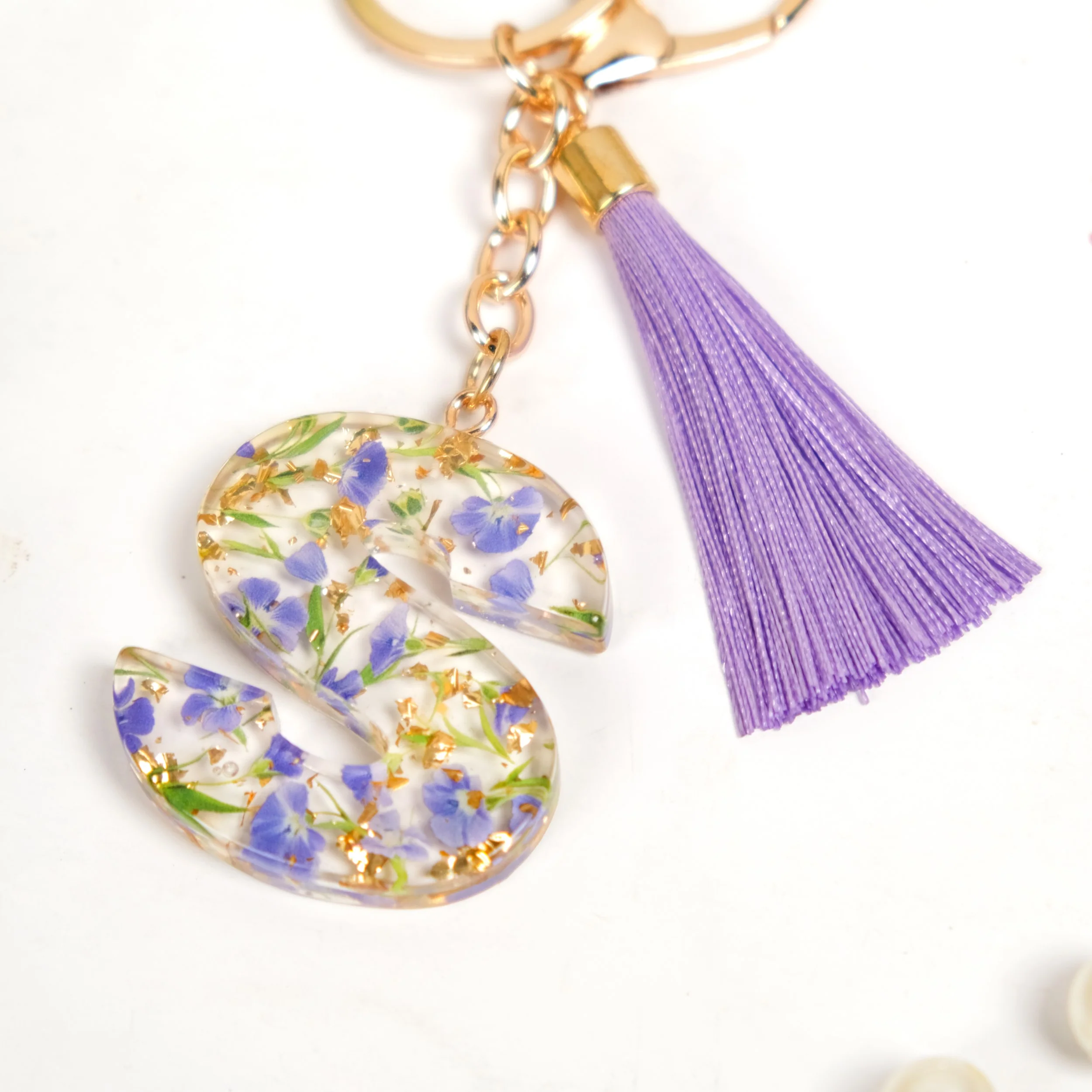 Secret Garden S Keychain With Satin Tassel - Image 7