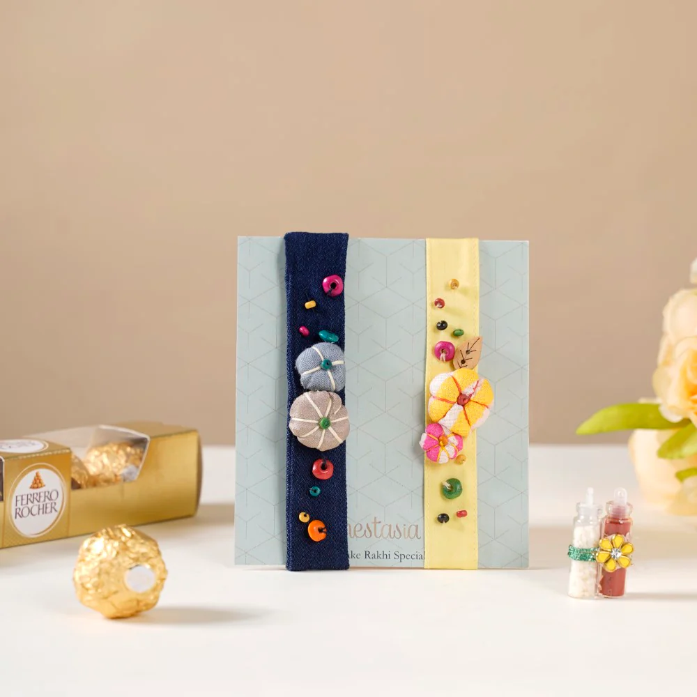 Seed Rakhi Gift Hamper Set Of 3 - Image 2