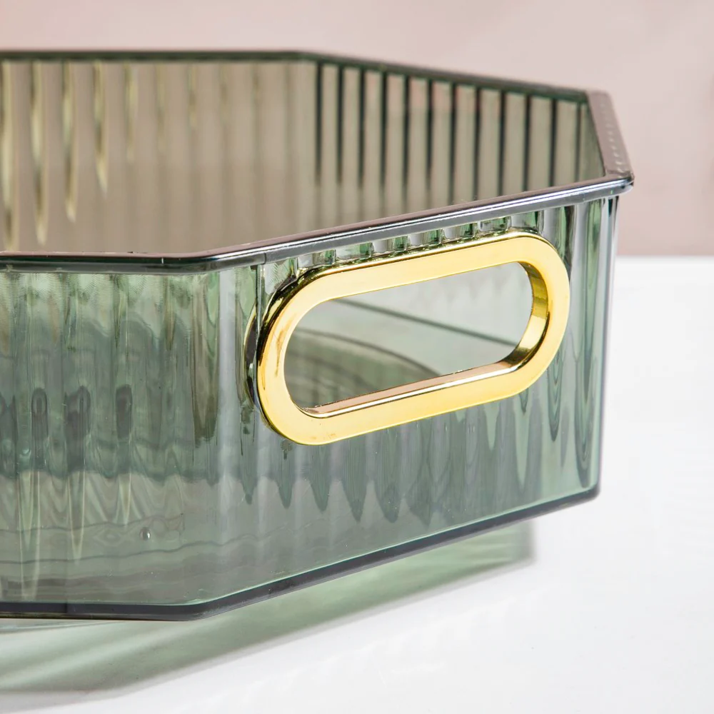 Serafina Octagon Rotating Tray Green 10 Inch - Image 8
