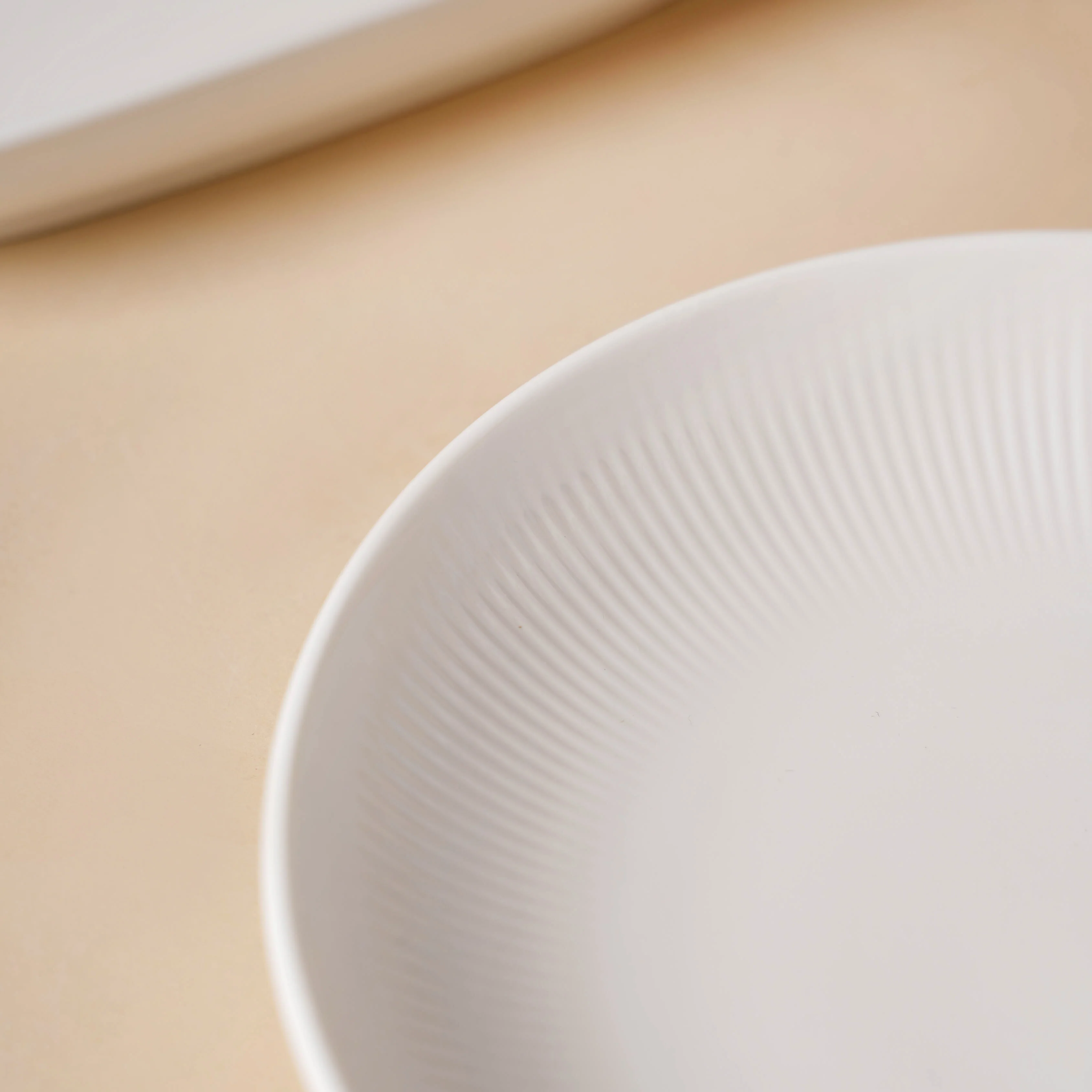 Serena Pearly White Snack Plate 8 Inch - Image 7