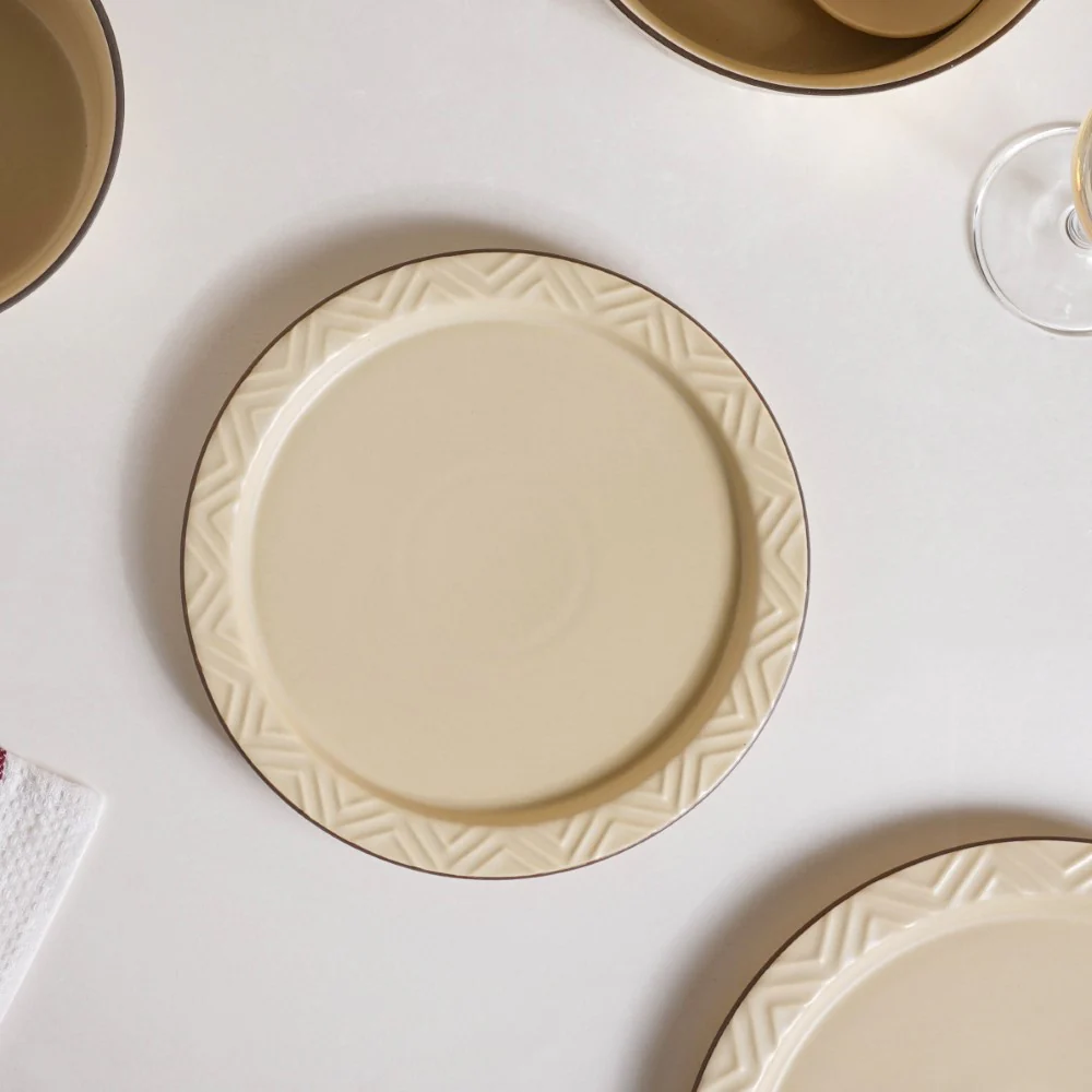 Serenity White 36 Piece Dinner Set For 6 - Image 8