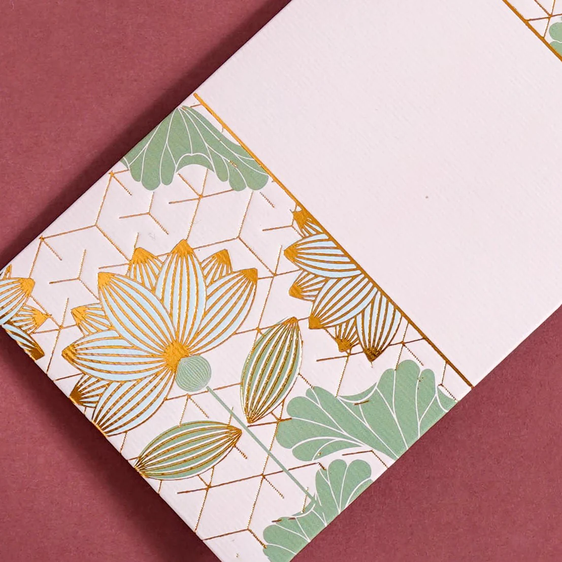 Set Of 12 Blue Lotus Money Gifting Envelope - Image 7