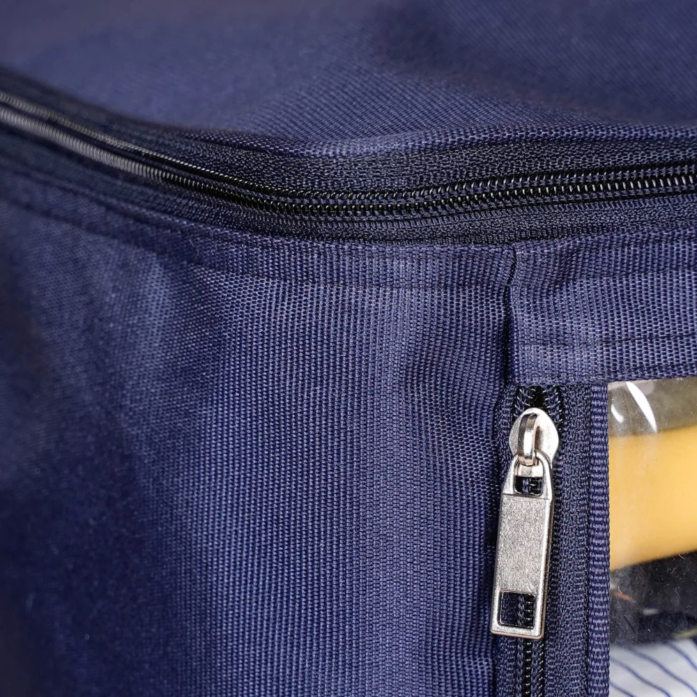 Set Of 2 Cupboard Organiser Storage Bags Blue - Image 8