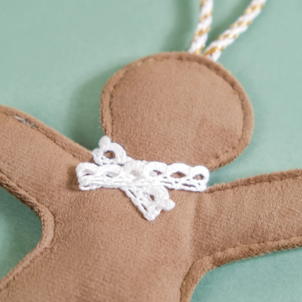 Set Of 3 Gingerbread Man Wall Hanging - Image 7