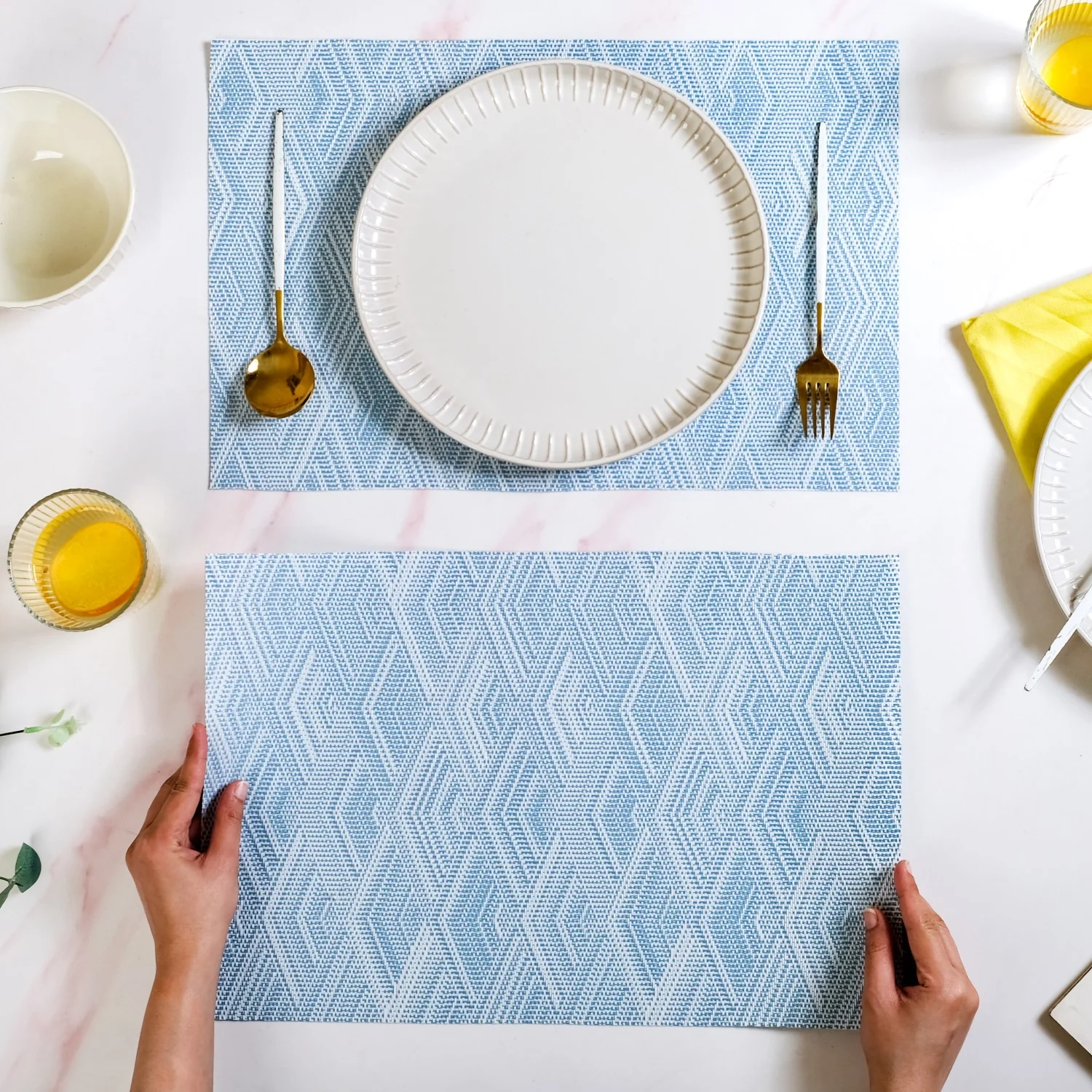 Set Of 6 Sea Waves Placemats - Image 3