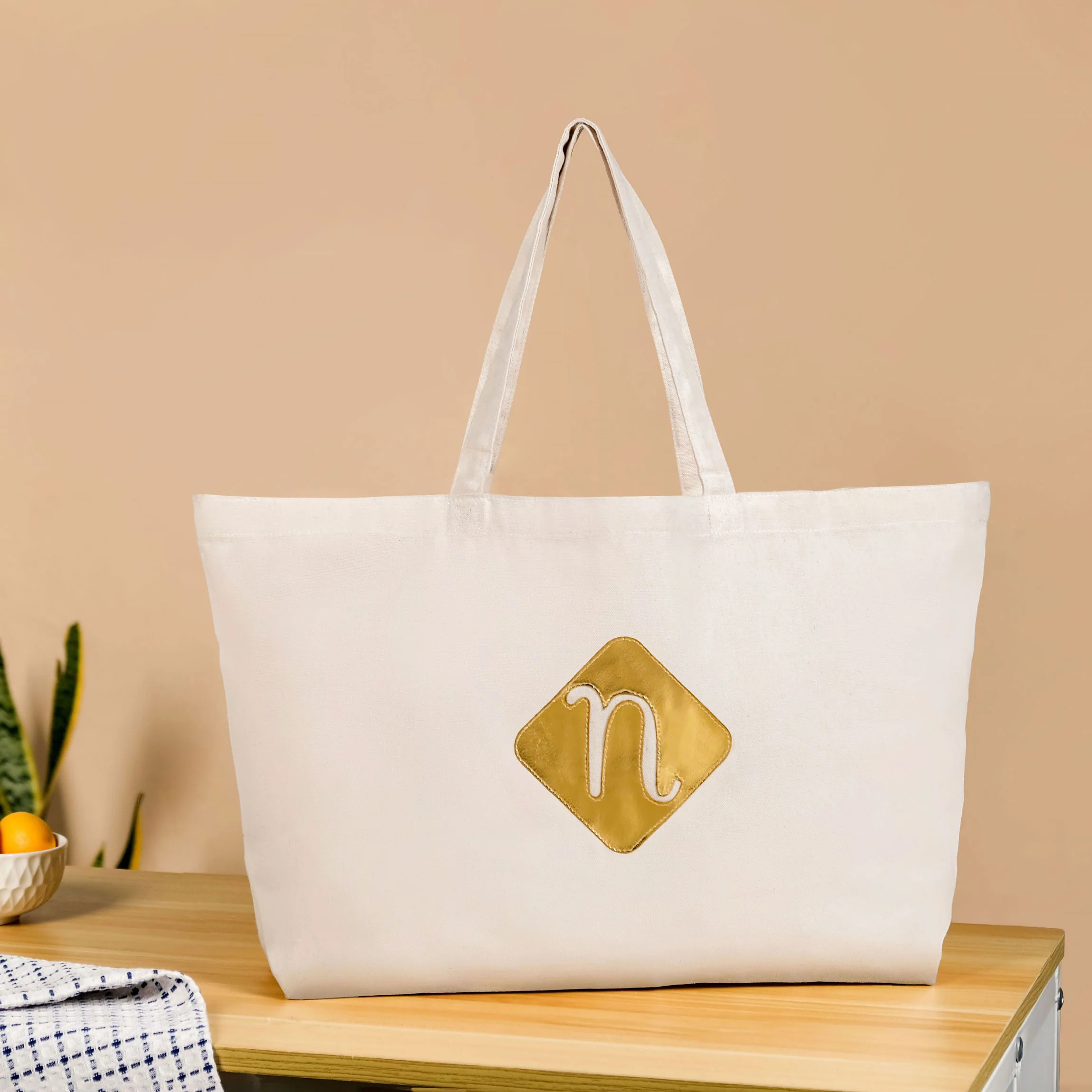Shopping Canvas Tote Bag - Image 2