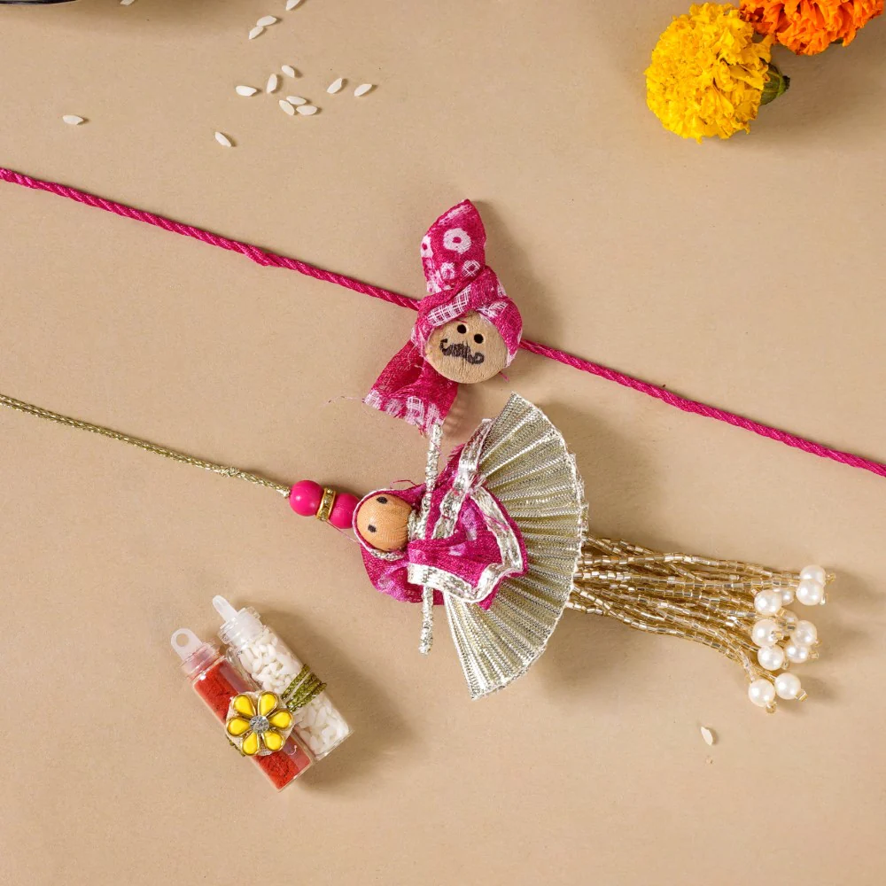 Siblings Happiness Rakhi Gift Hamper Set Of 3 - Image 4