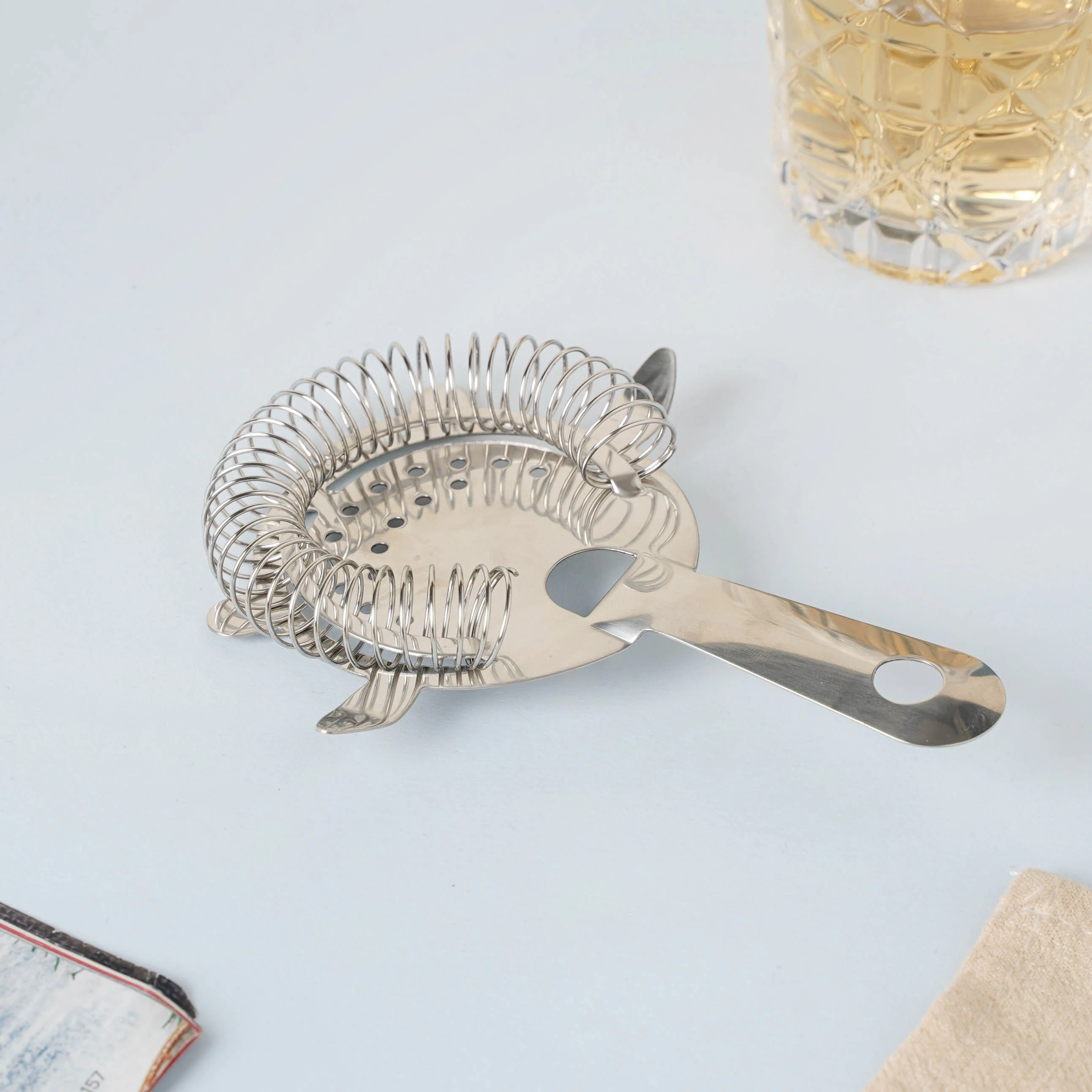 Silver Cocktail Strainer - Image 4