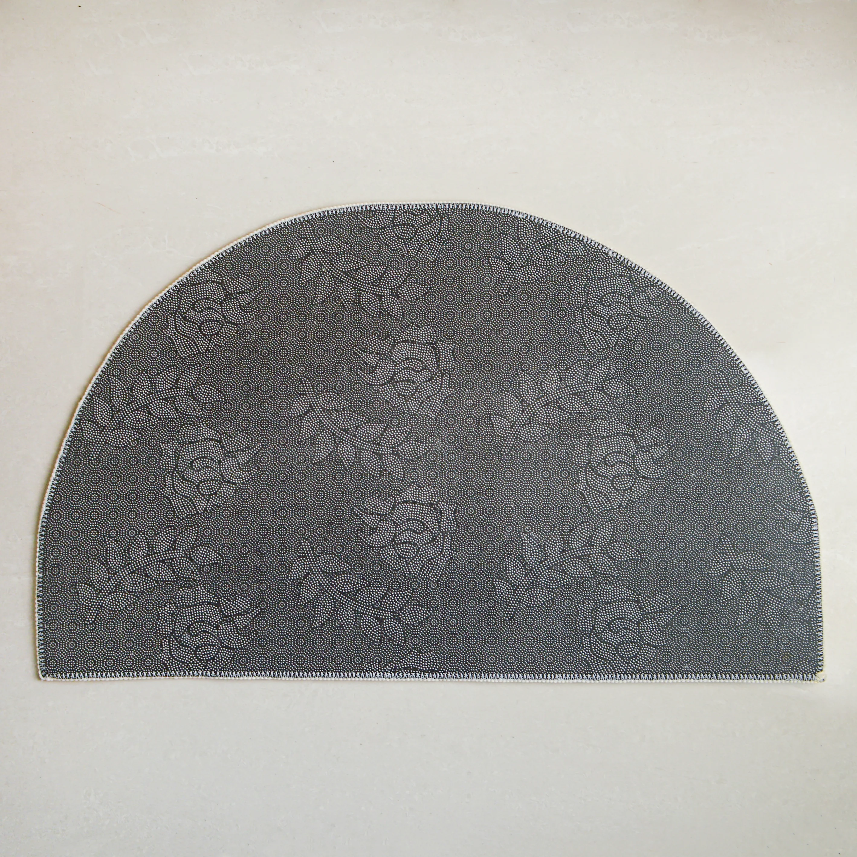 Small Flowers Semicircle Rug - Image 5