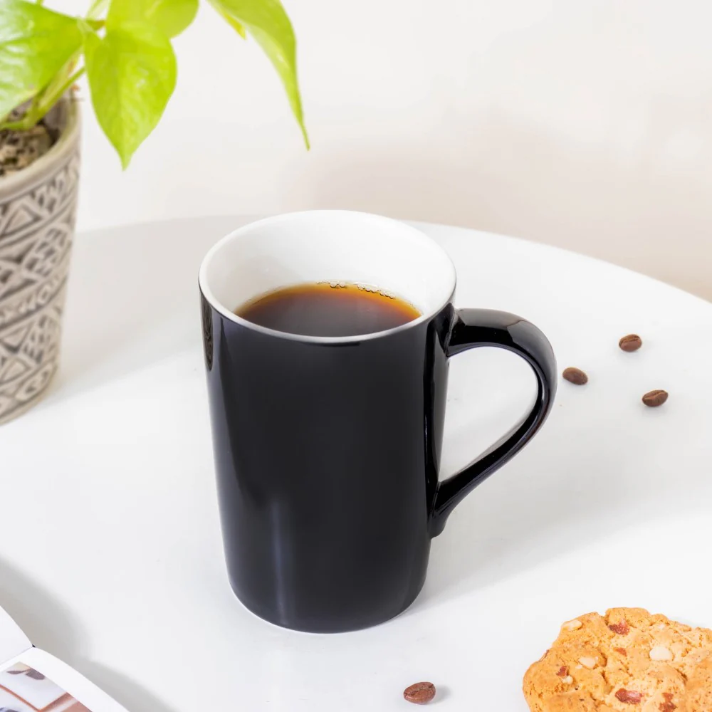 Smoky Black Glossy Mug 350 ml - Image 4