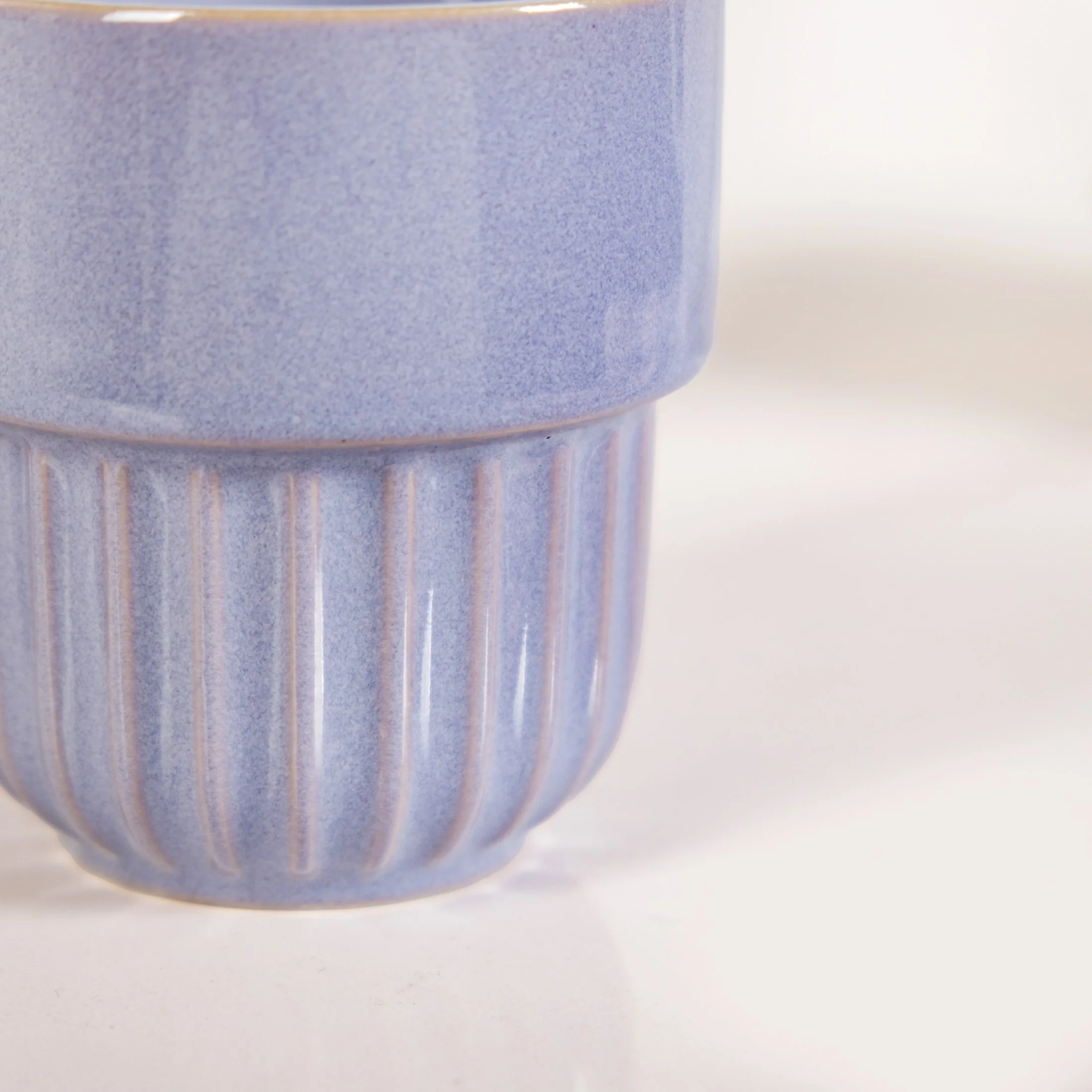Snugsy Lilac Stackable Ceramic Cup Set Of 4 280ml - Image 6