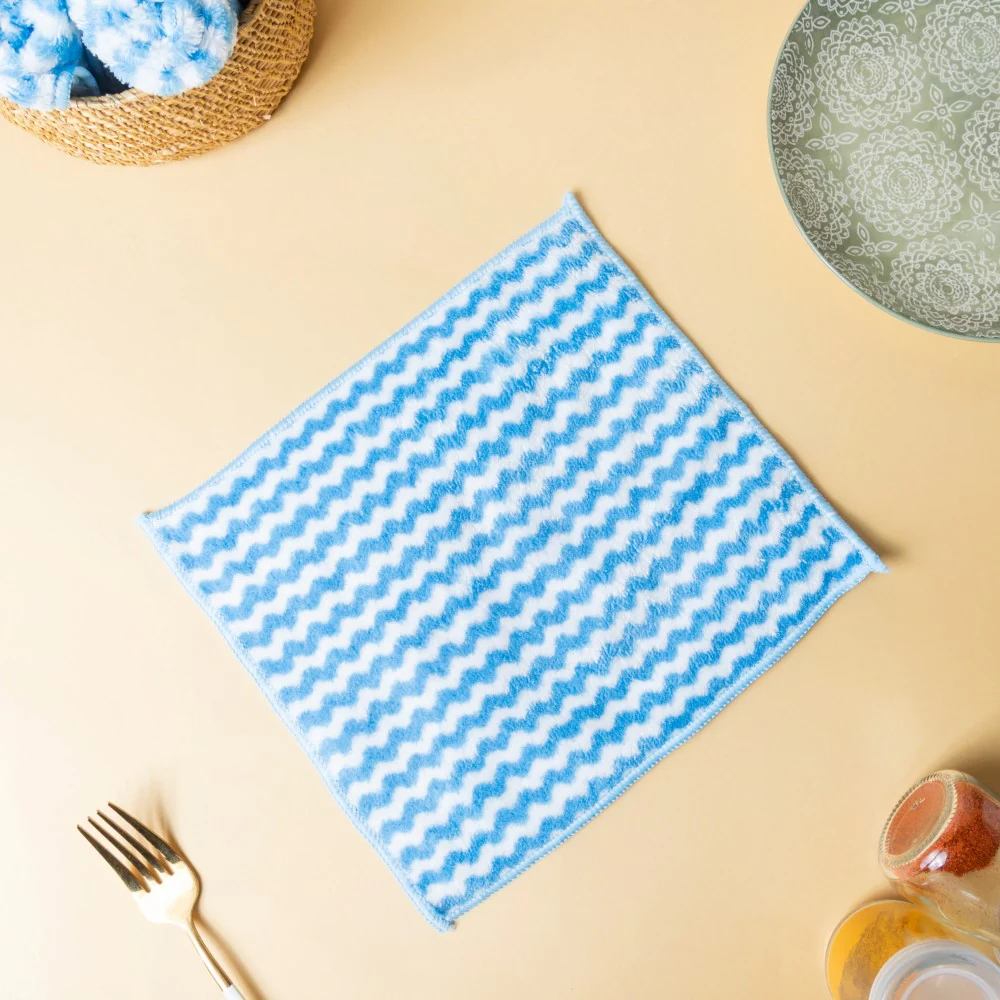 Soft Duster Cloth Blue Set Of 10 - Image 5