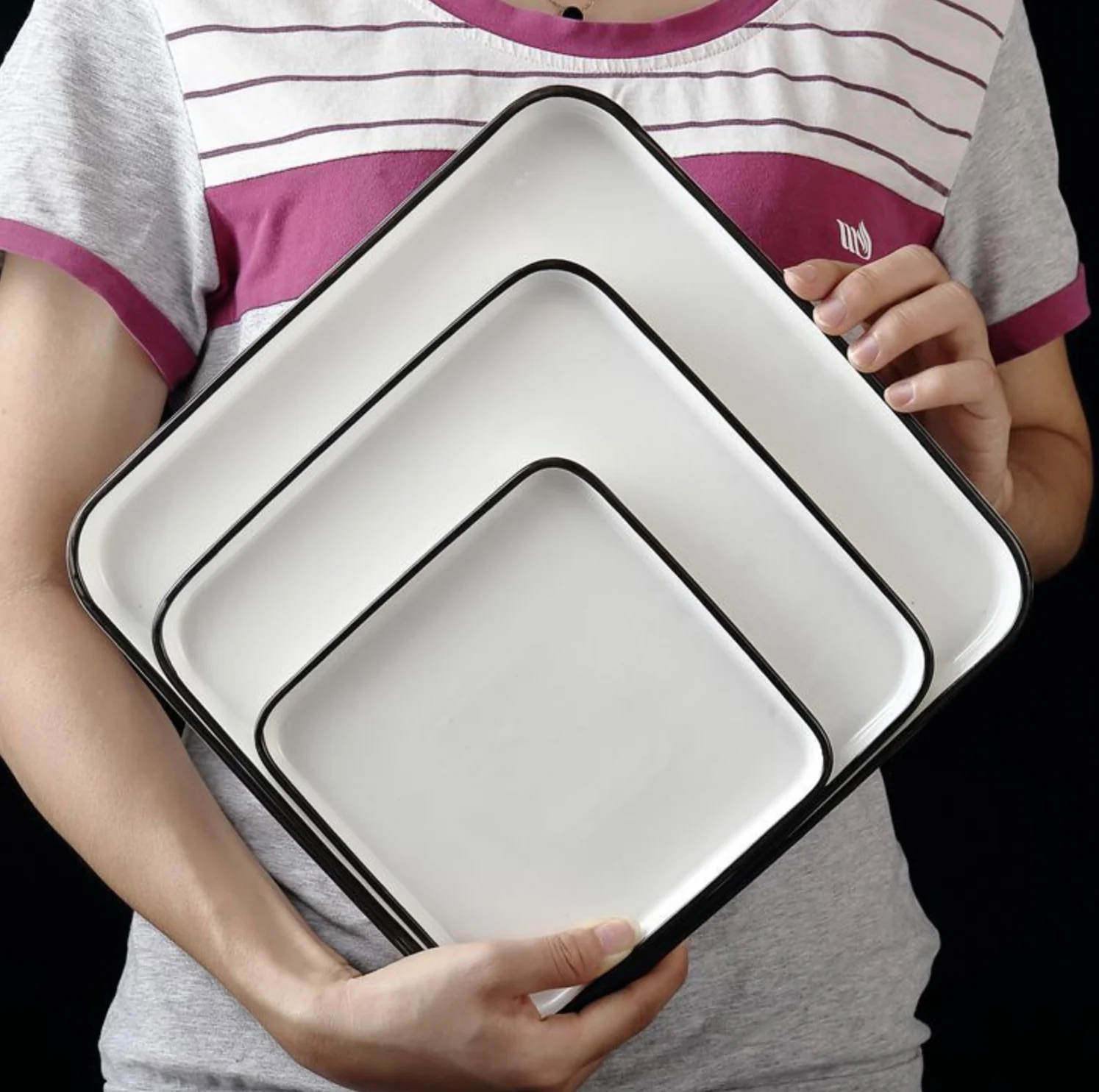 Square Dinner Plate - Image 10