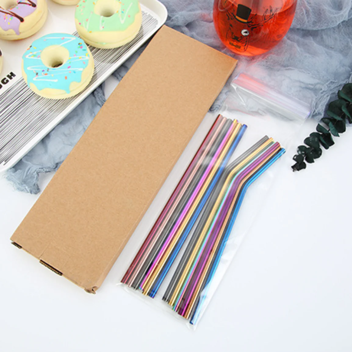 Stainless Steel Straw Set of 2 - Image 10