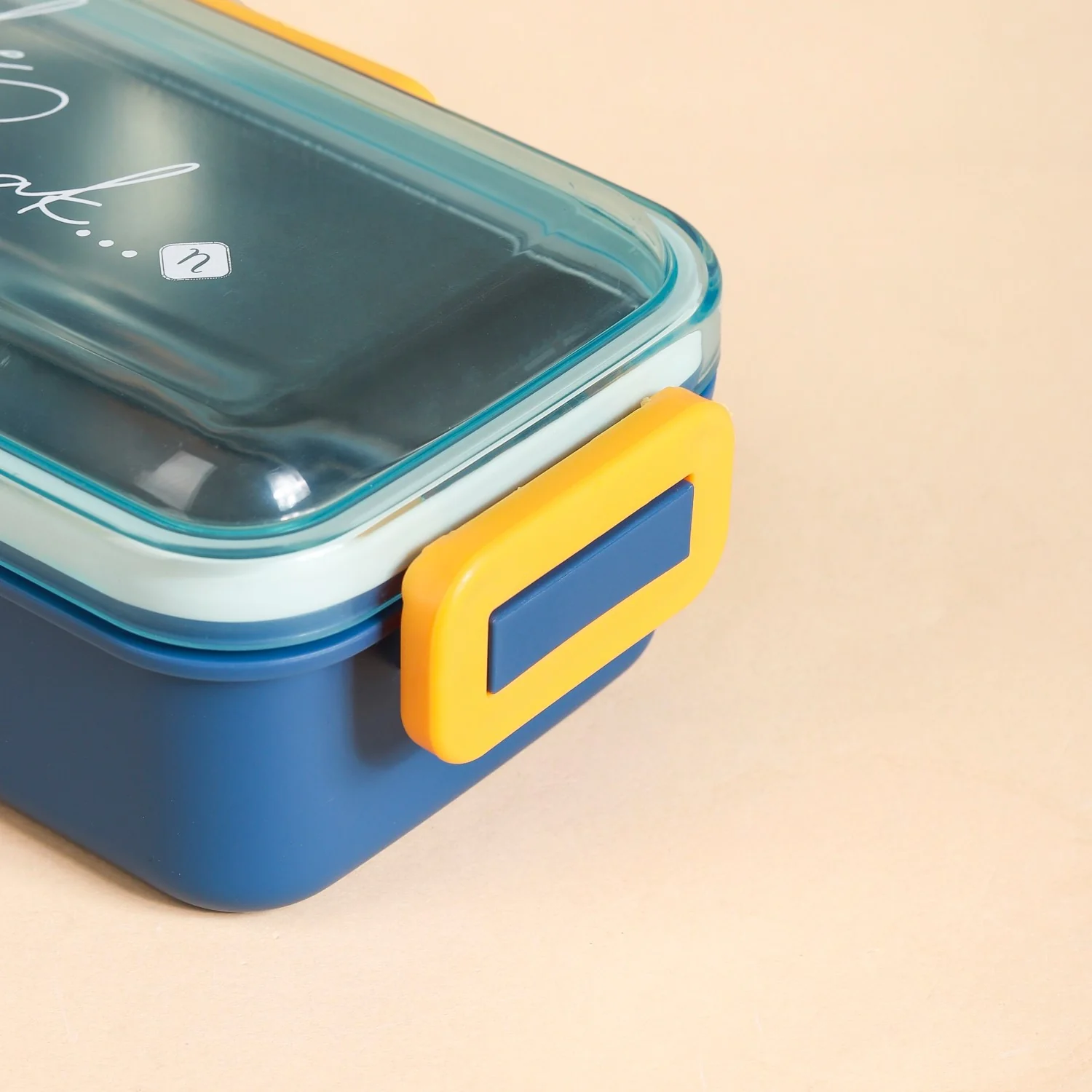 Stainless Steel Tiffin Box Small Blue 530ml - Image 13