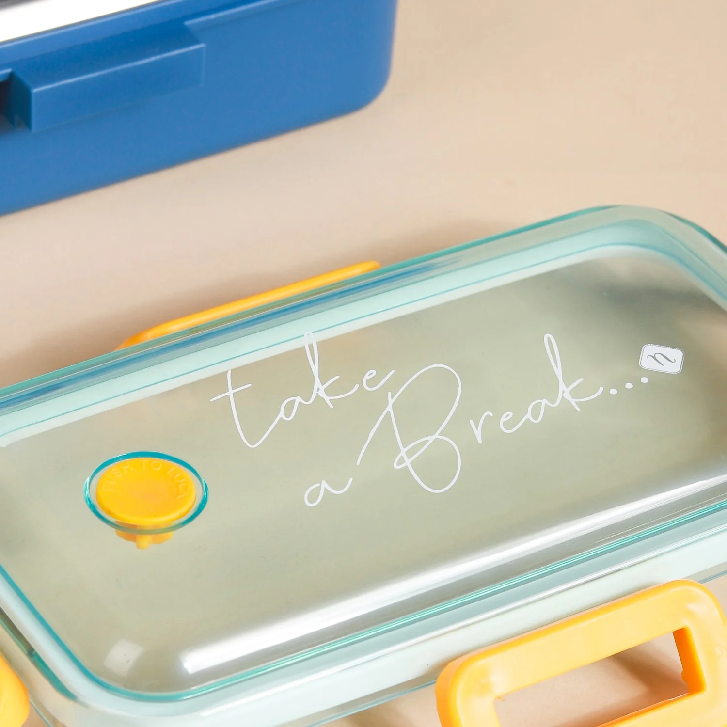 Stainless Steel Tiffin Box Small Blue 530ml - Image 20