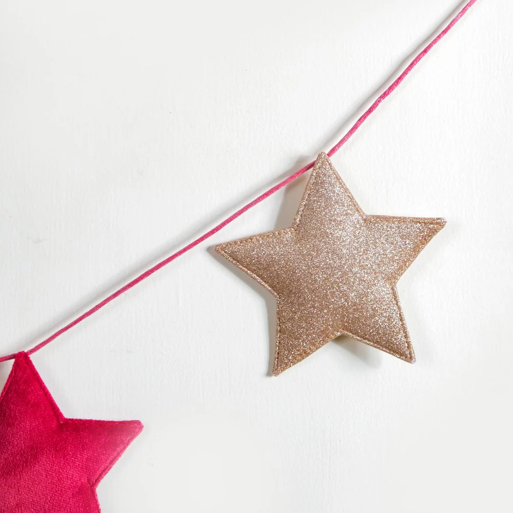 Star Bunting For Christmas 98 Inch - Image 8