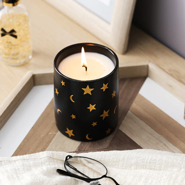 Stars and Moons Black Ceramic Organiser - Image 5