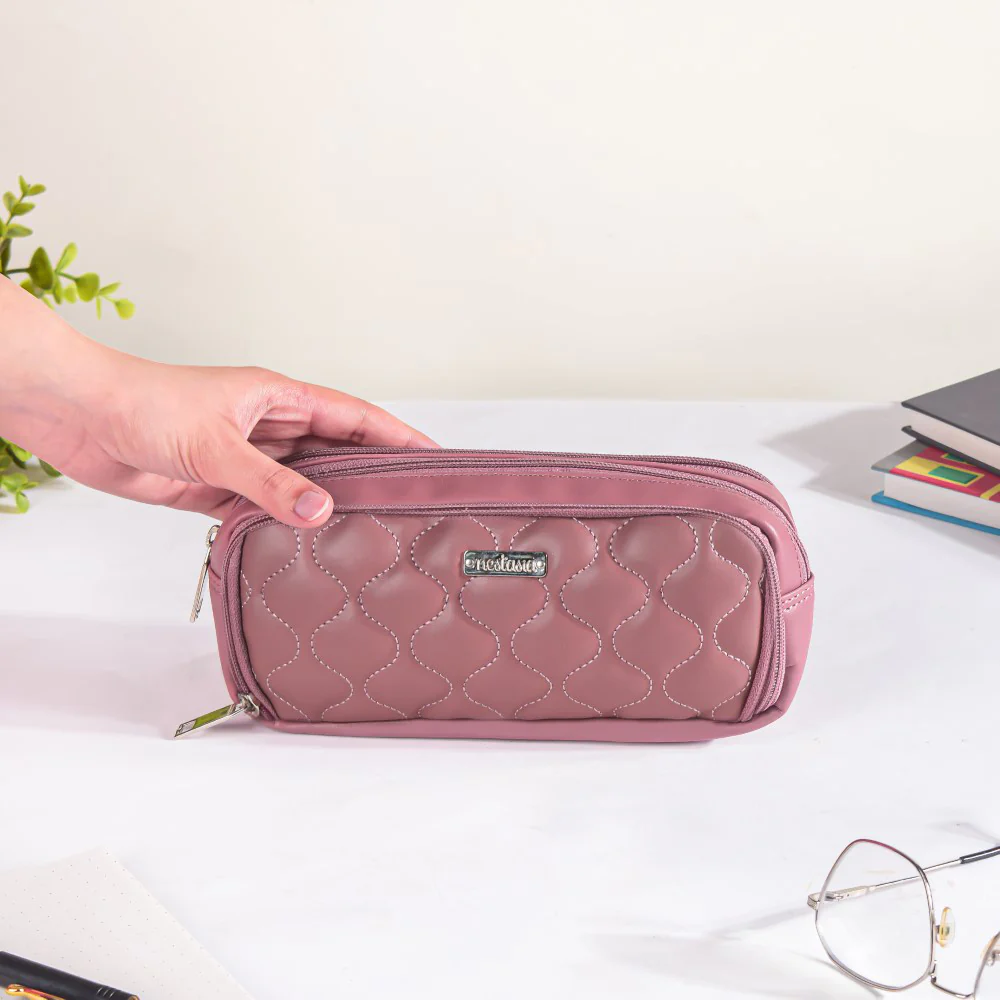 Stationery Storage Pouch Pink - Image 5