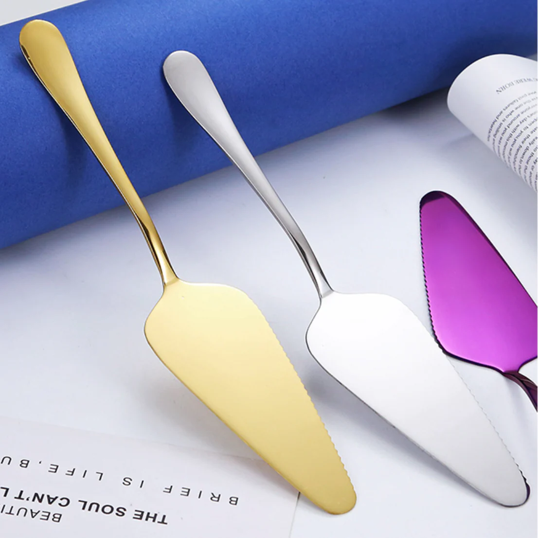 Steel Cake Server - Image 15