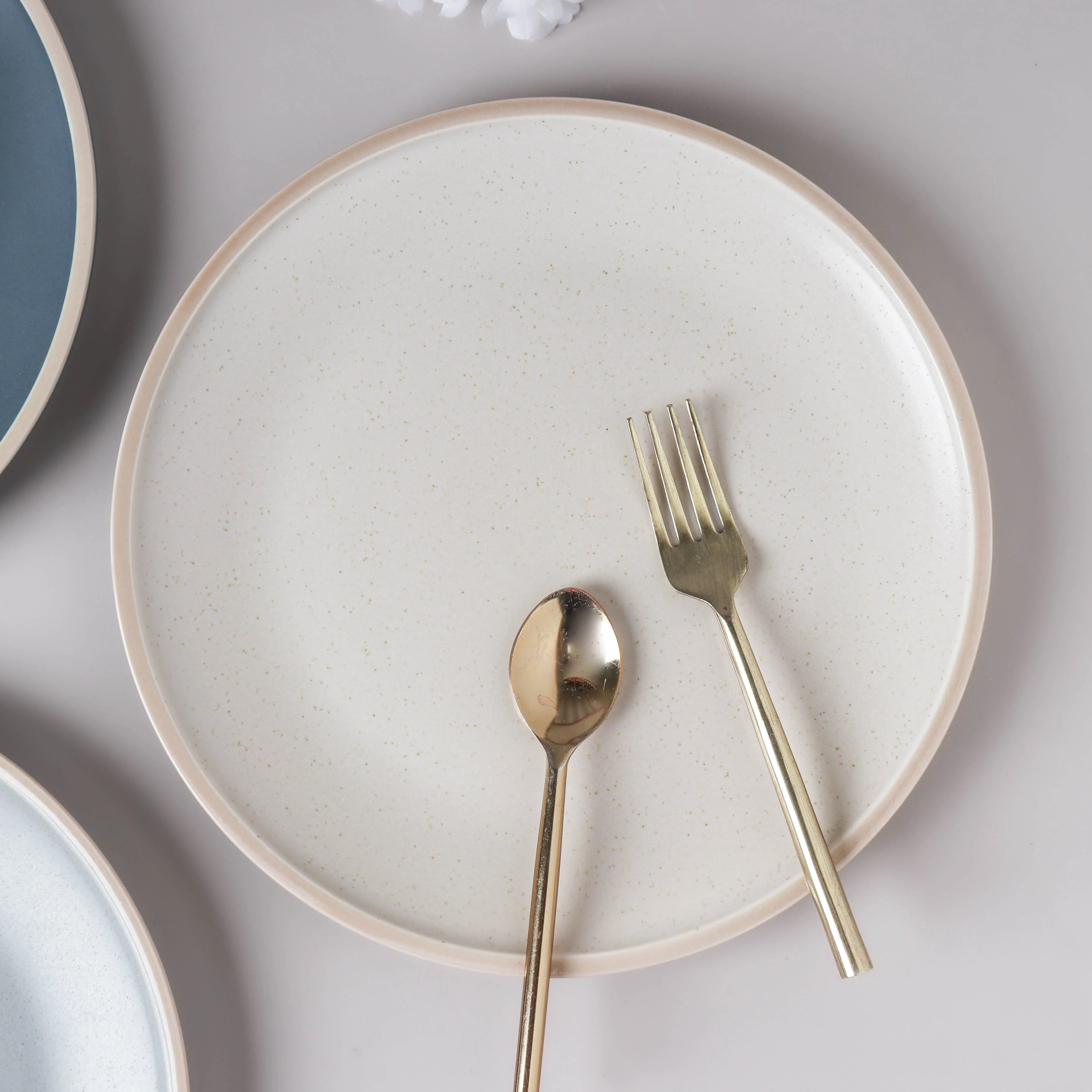 Stoneware Matte Dinner Plate - Image 5