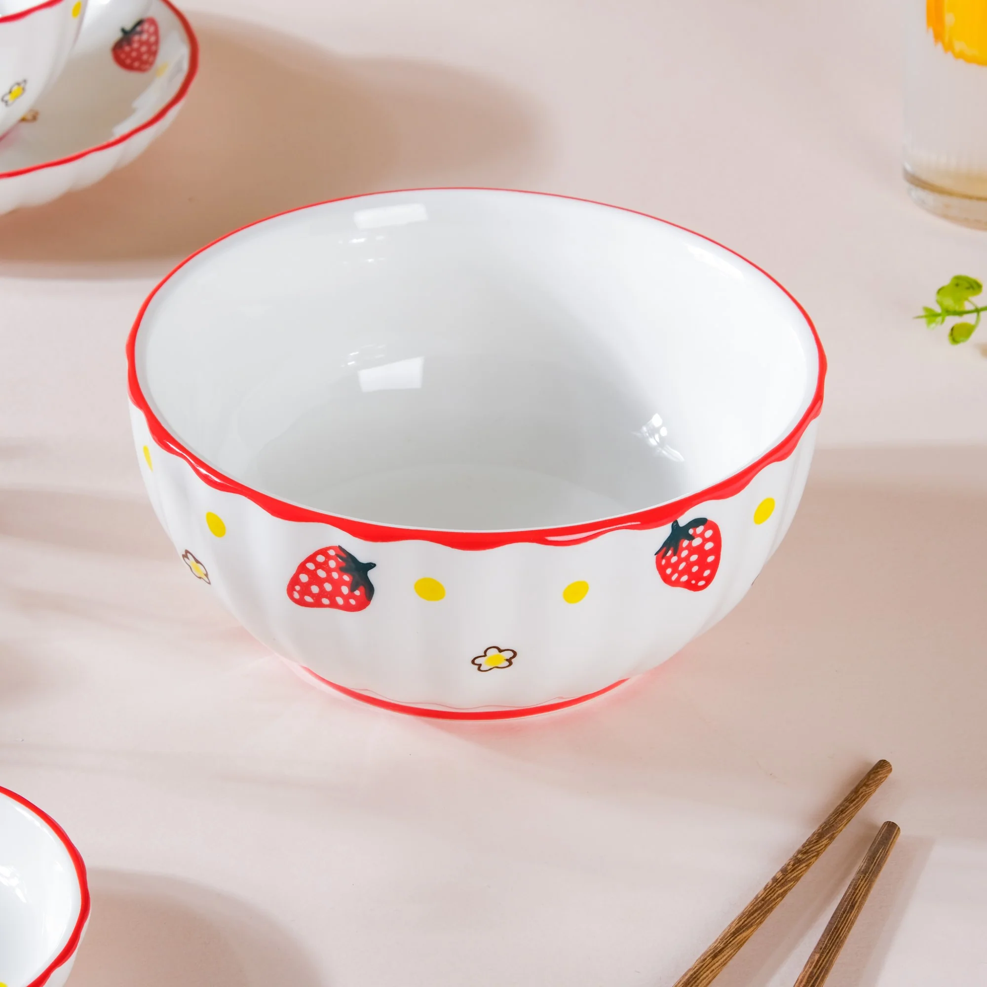Strawberry 11 Piece Dinner Set For 2 - Image 4