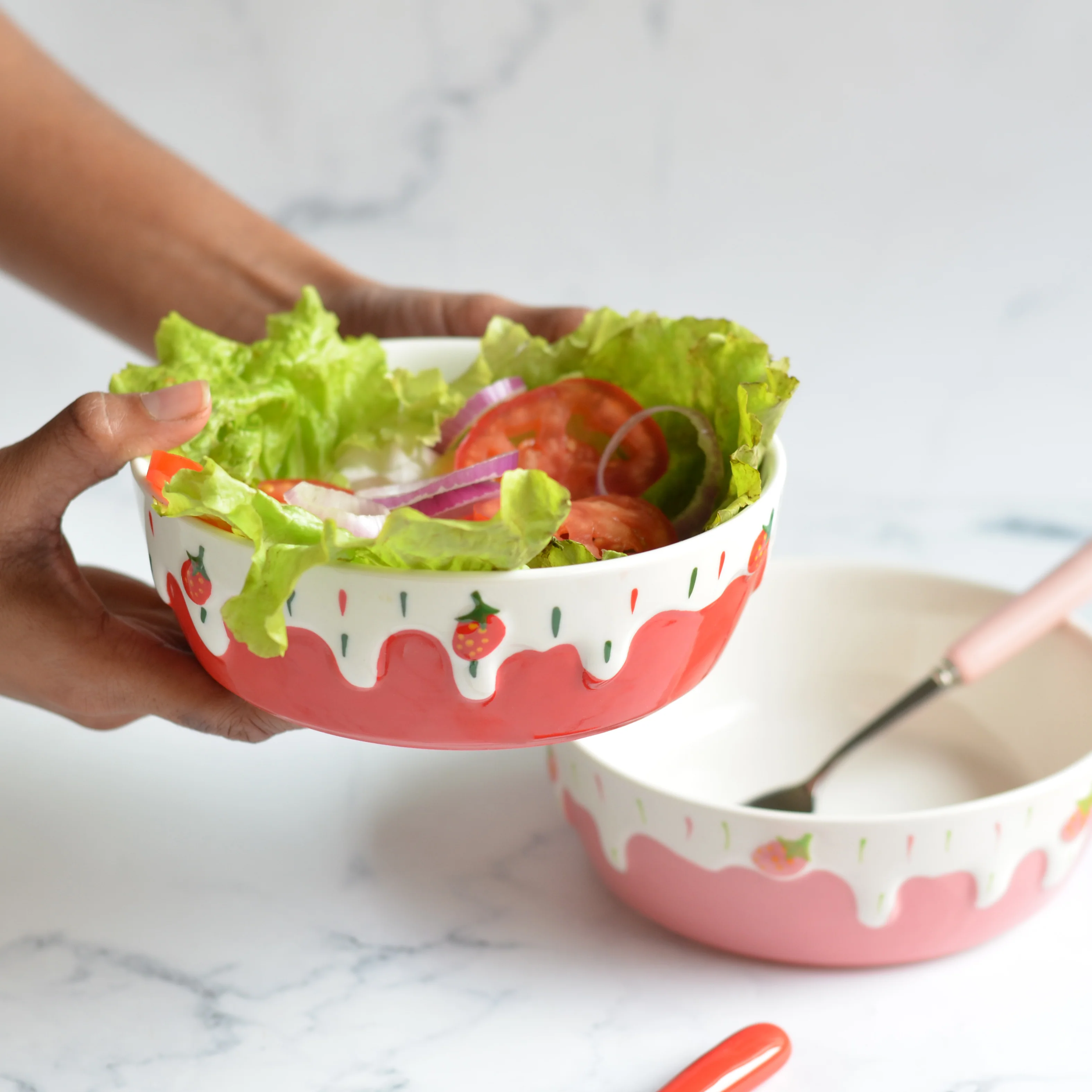 Strawberry Salad Bowls - Image 2