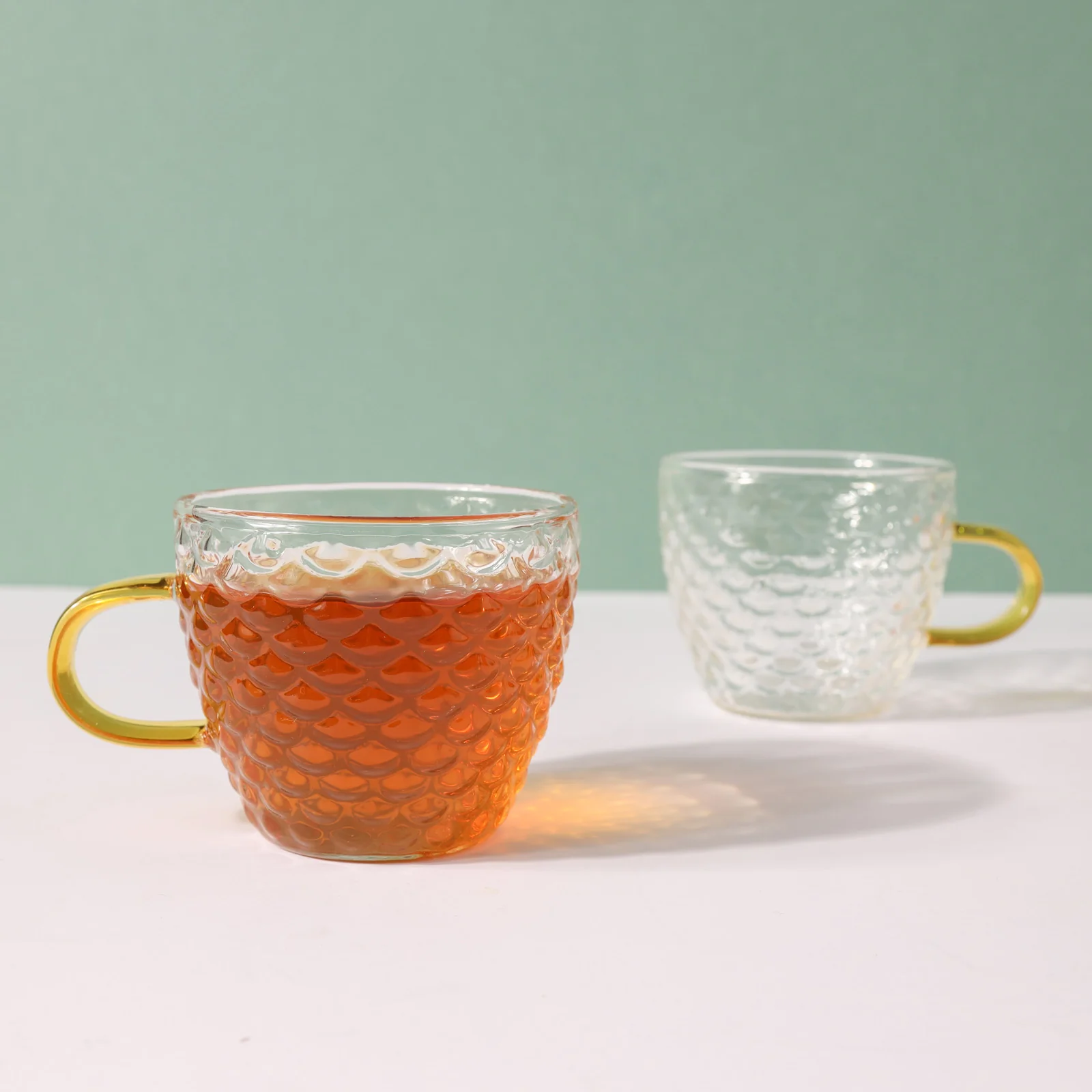 Stylish Glass Tea Set of 5 - Image 12