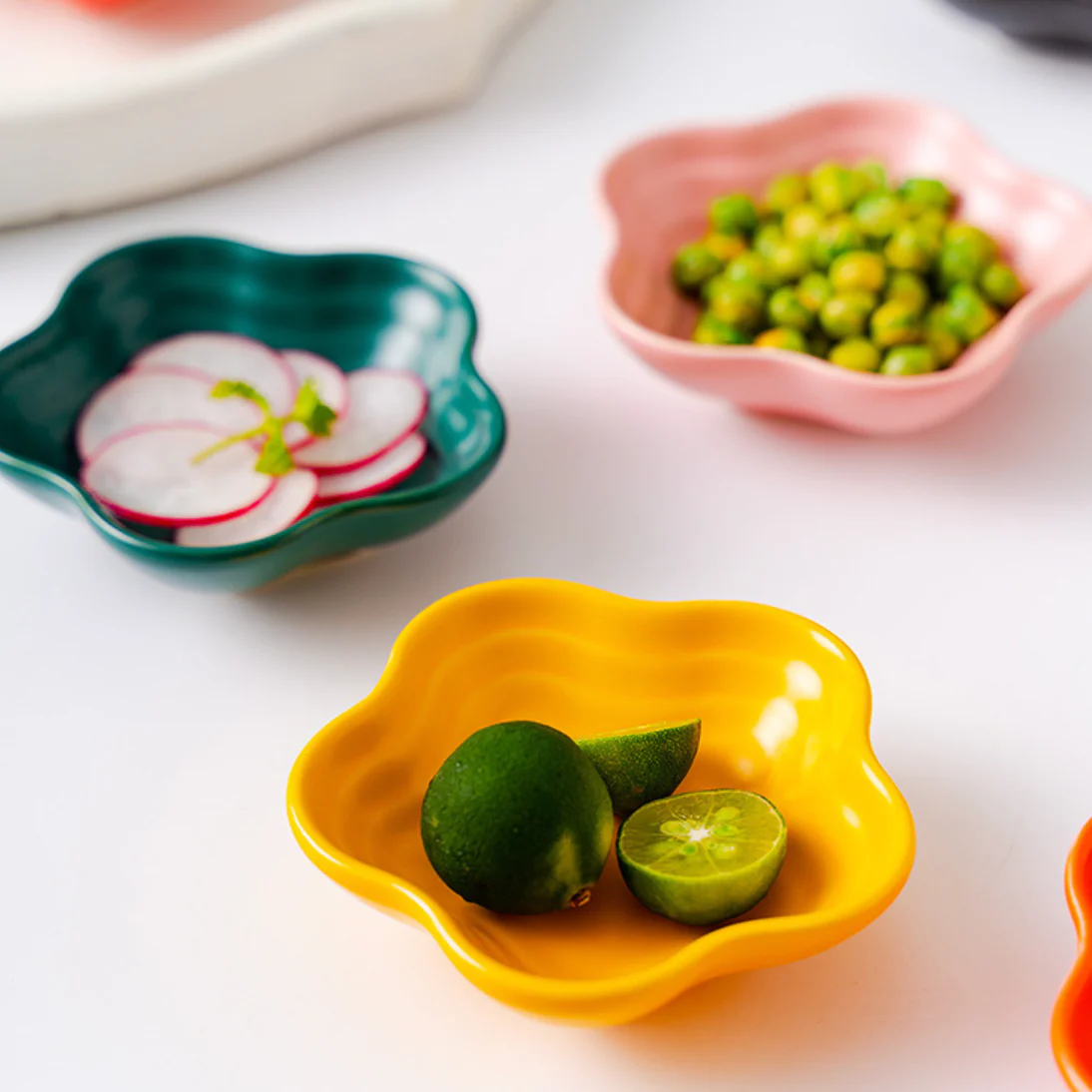 Sunny Side Up Floral Dip Bowl - Image 11