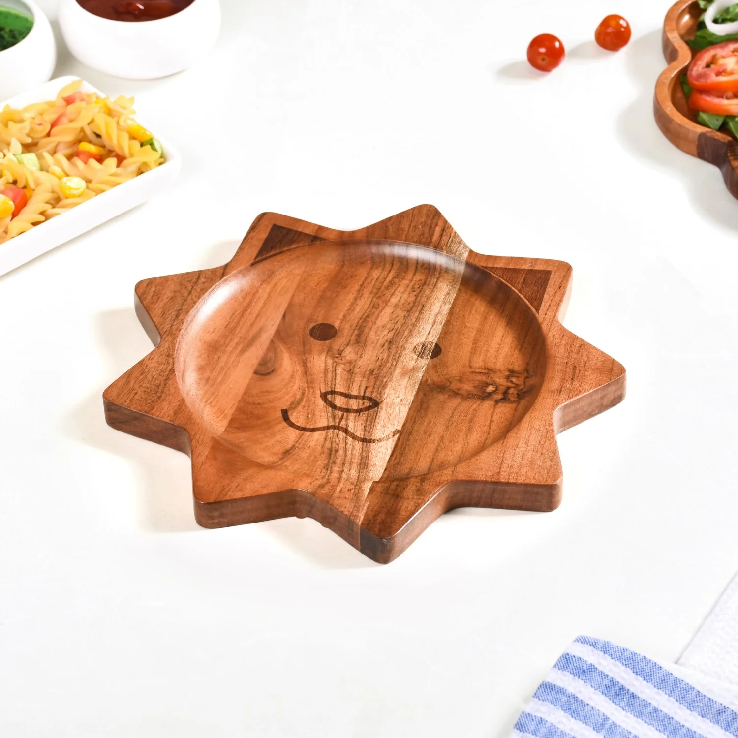 Lion Shaped Wooden Platter - Image 2
