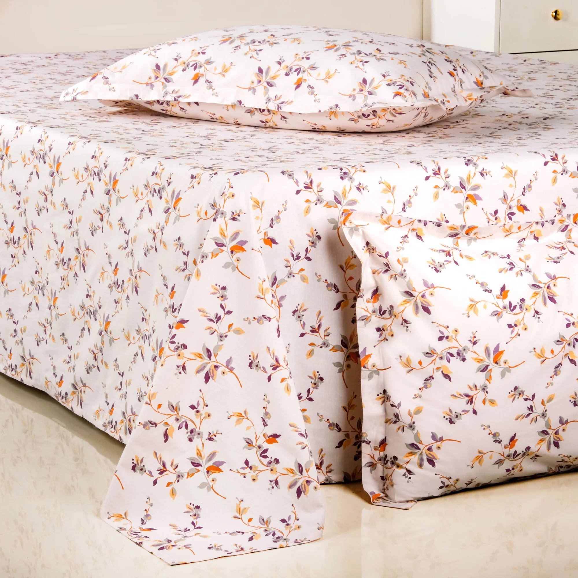 Sunsera Pure Cotton King Size Bedding Set 275x275cm - Image 6