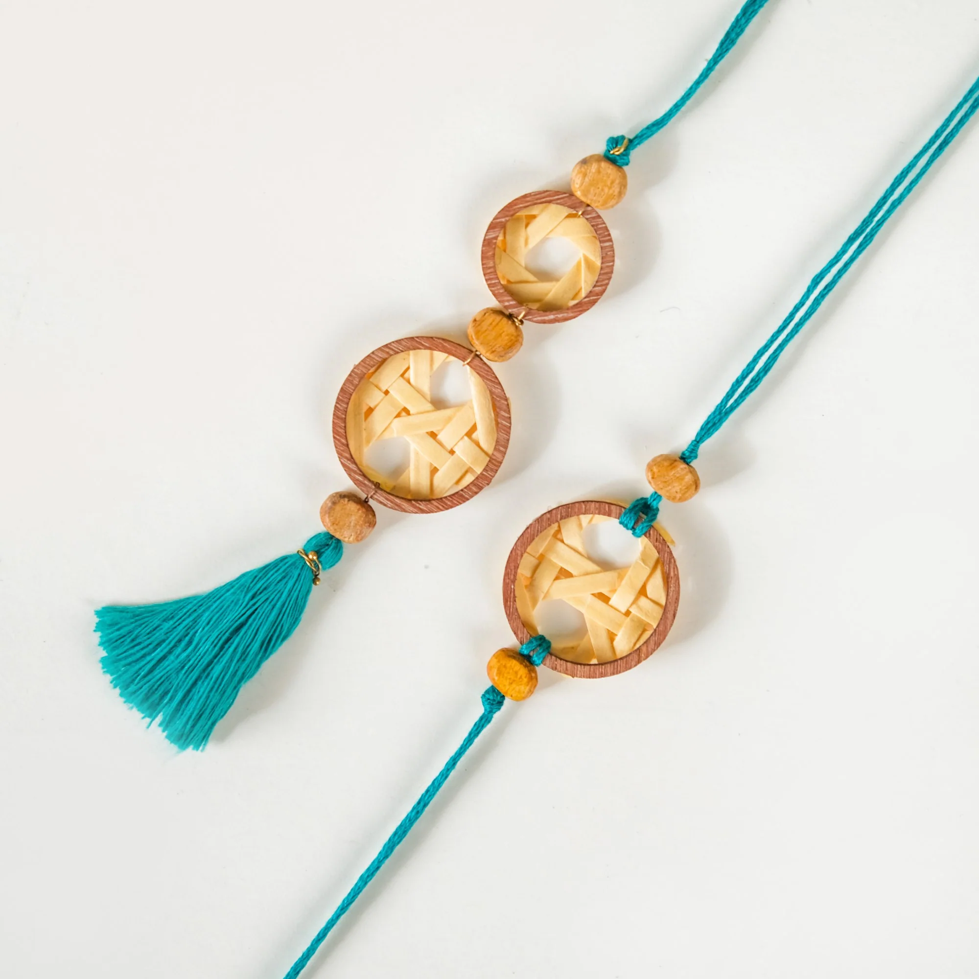 Sustainable Rakhi Gift Set For Bhai & Bhabhi Set Of 3 - Image 4