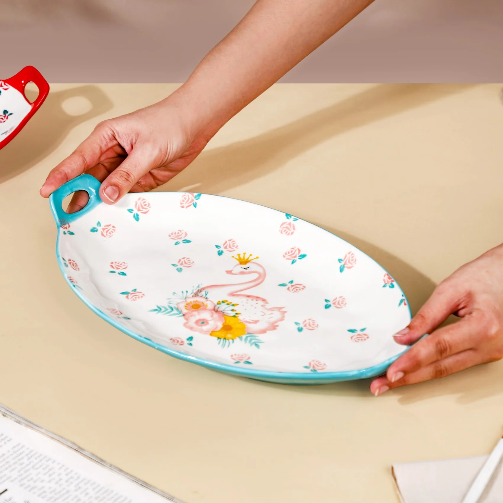 Swan Baking Dish - Image 2