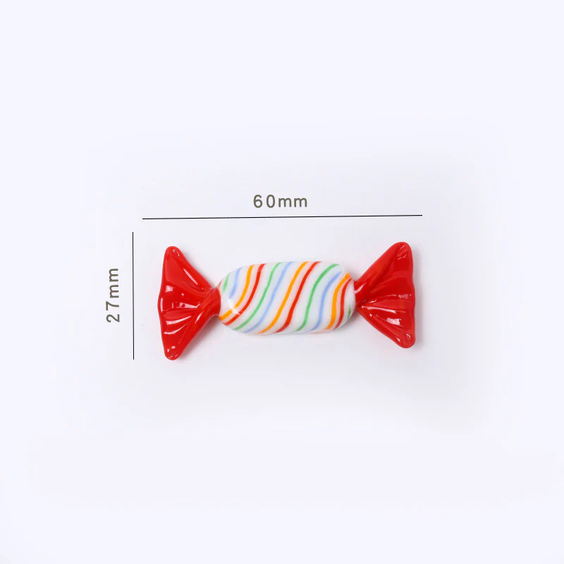 Sweet Red Glass Candy Decor - Image 7