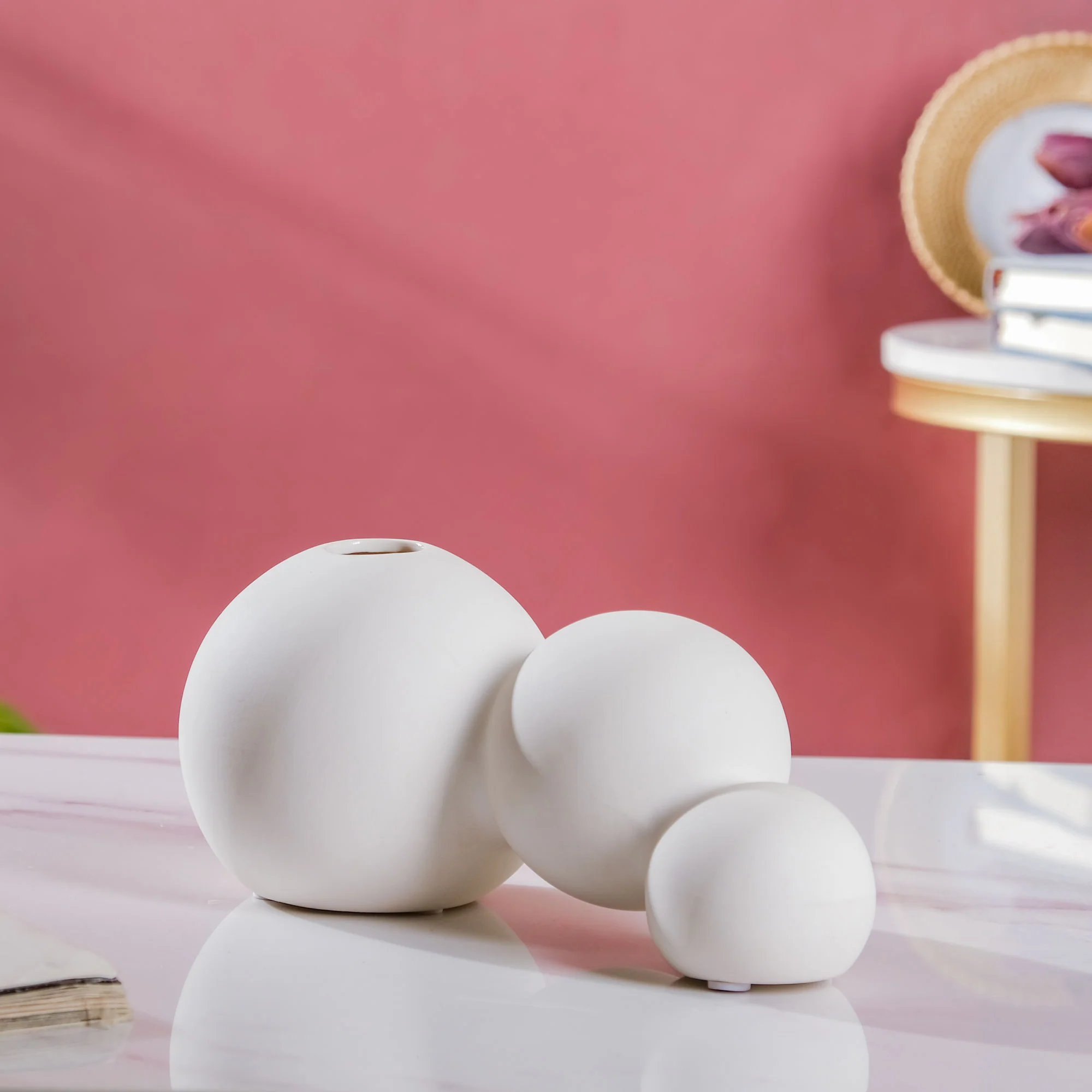 Tabletop Bubble Bud Ceramic Vase - Image 5
