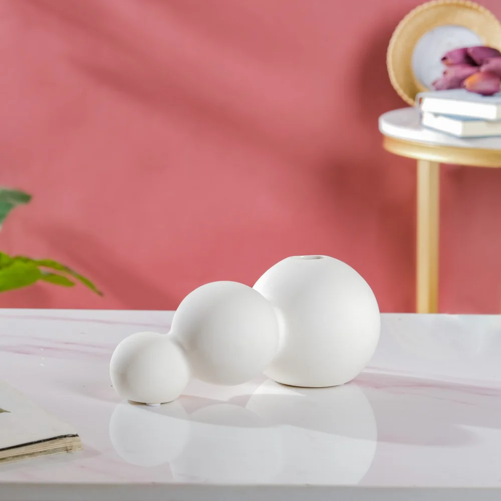 Tabletop Bubble Bud Ceramic Vase - Image 9