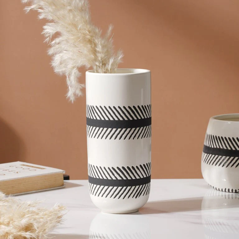 Tall Glossy Vase - Image 6