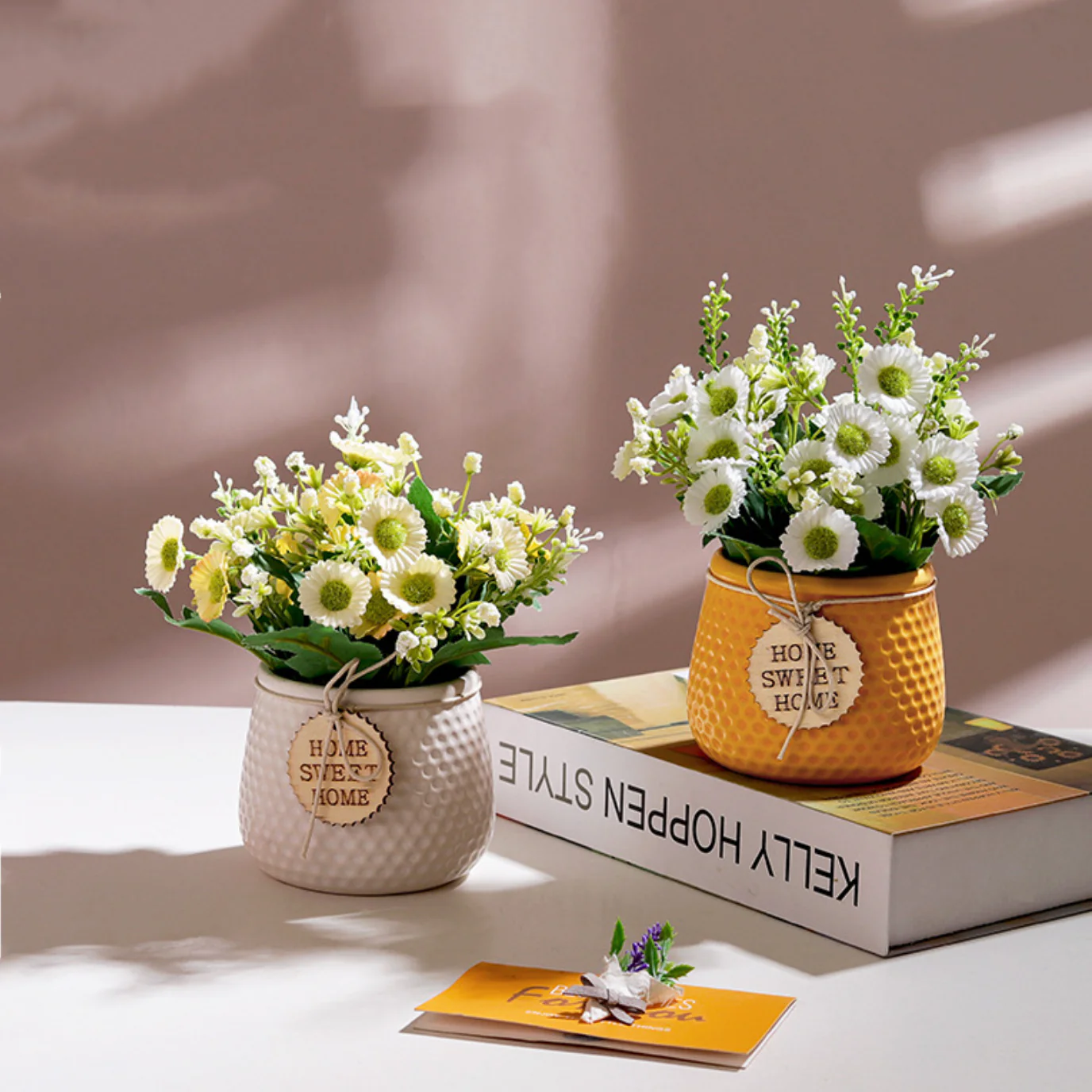 Textured Flower Pot - Image 11