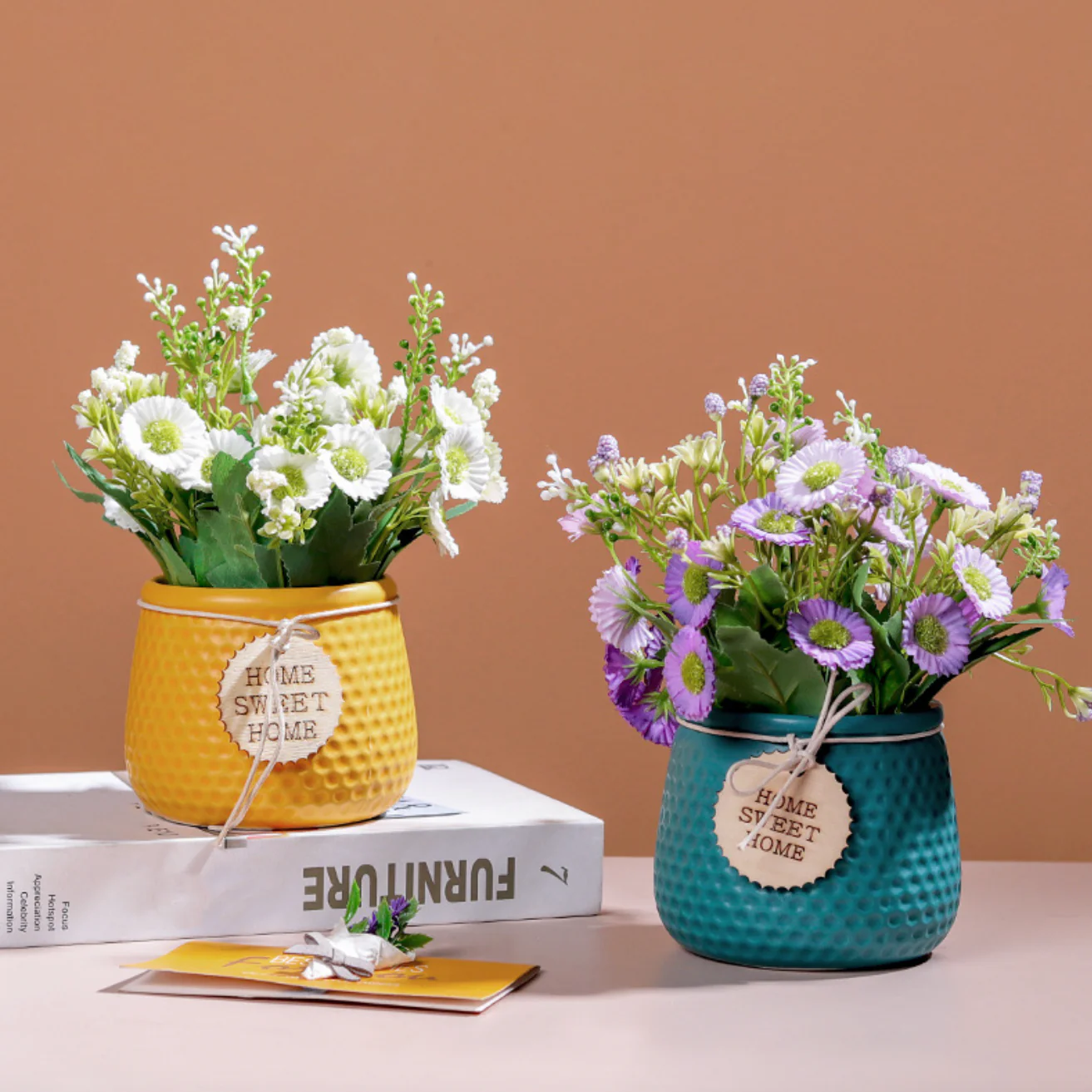 Textured Flower Pot - Image 15