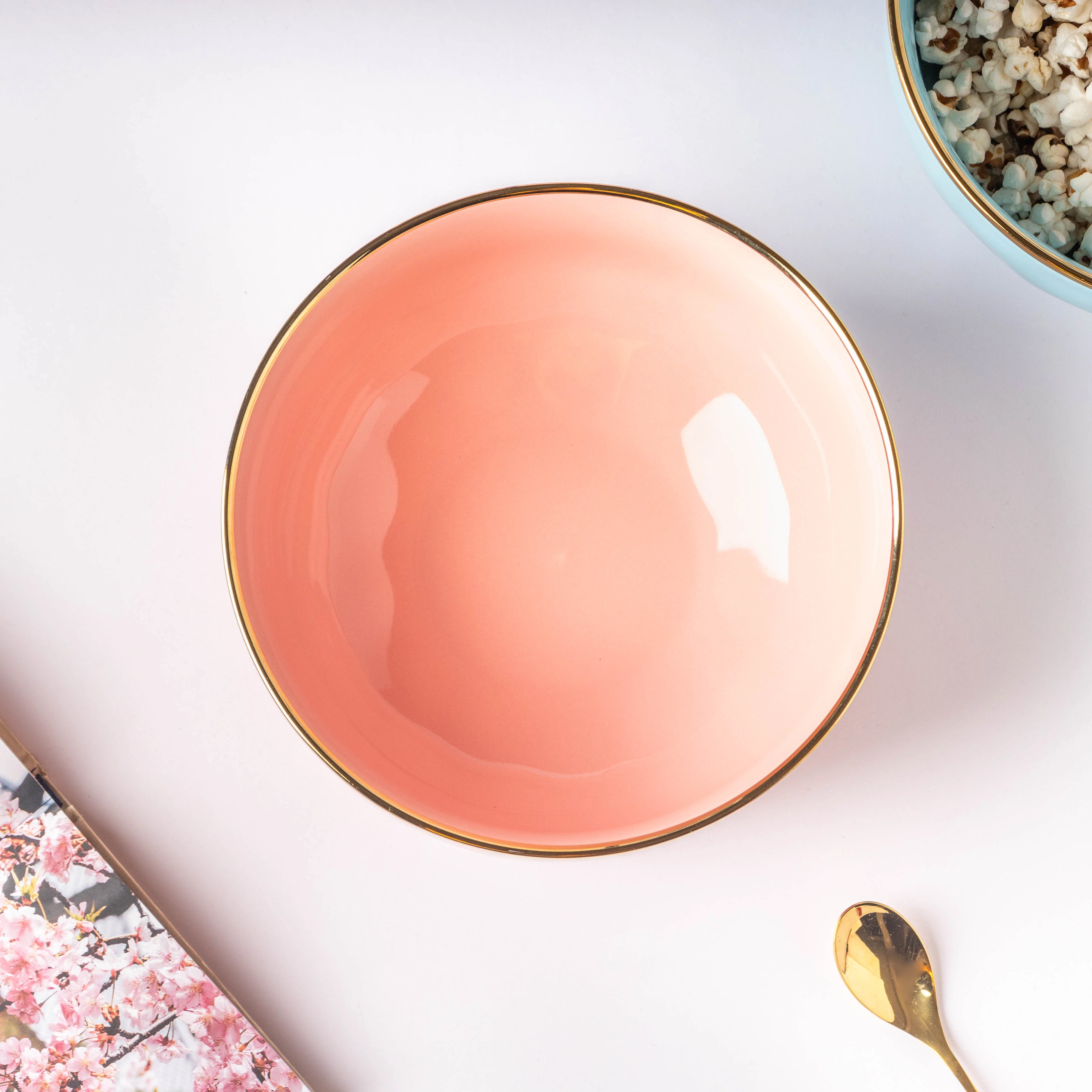 Think Pink Serving Bowl 8 Inch - Image 6