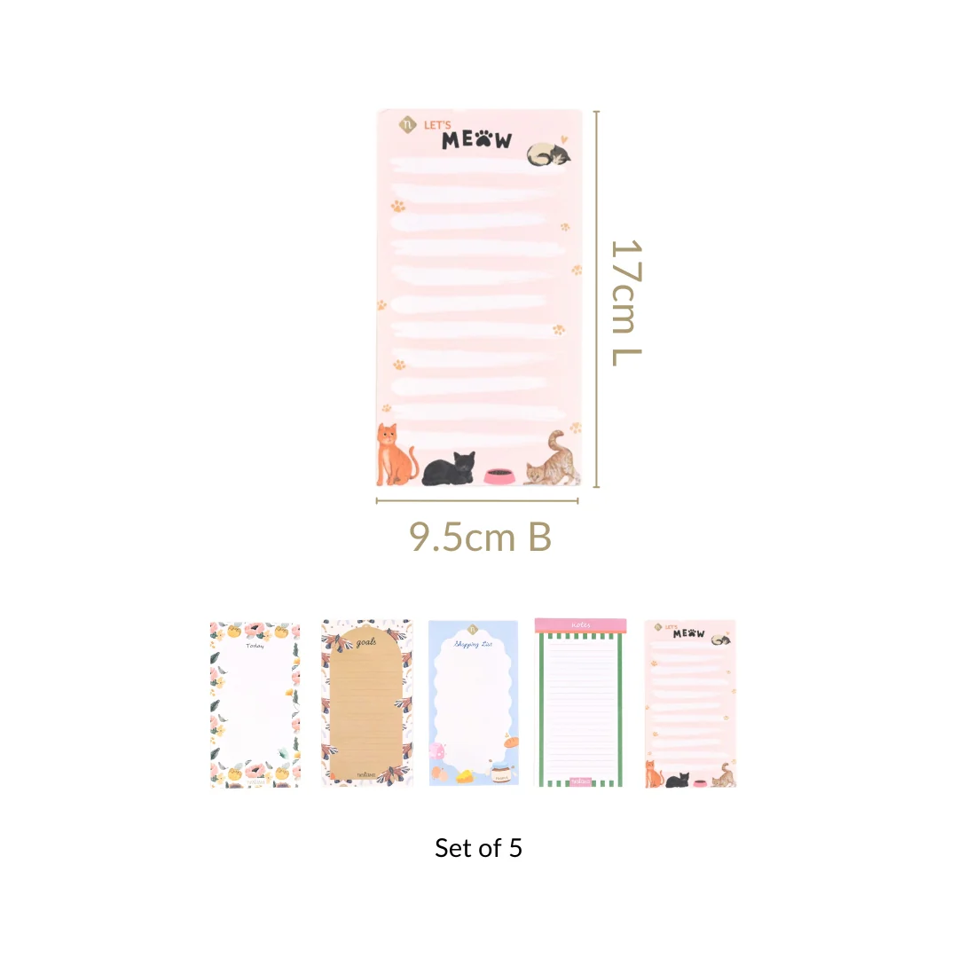 To Do List Notepads Set Of 5 - Image 4