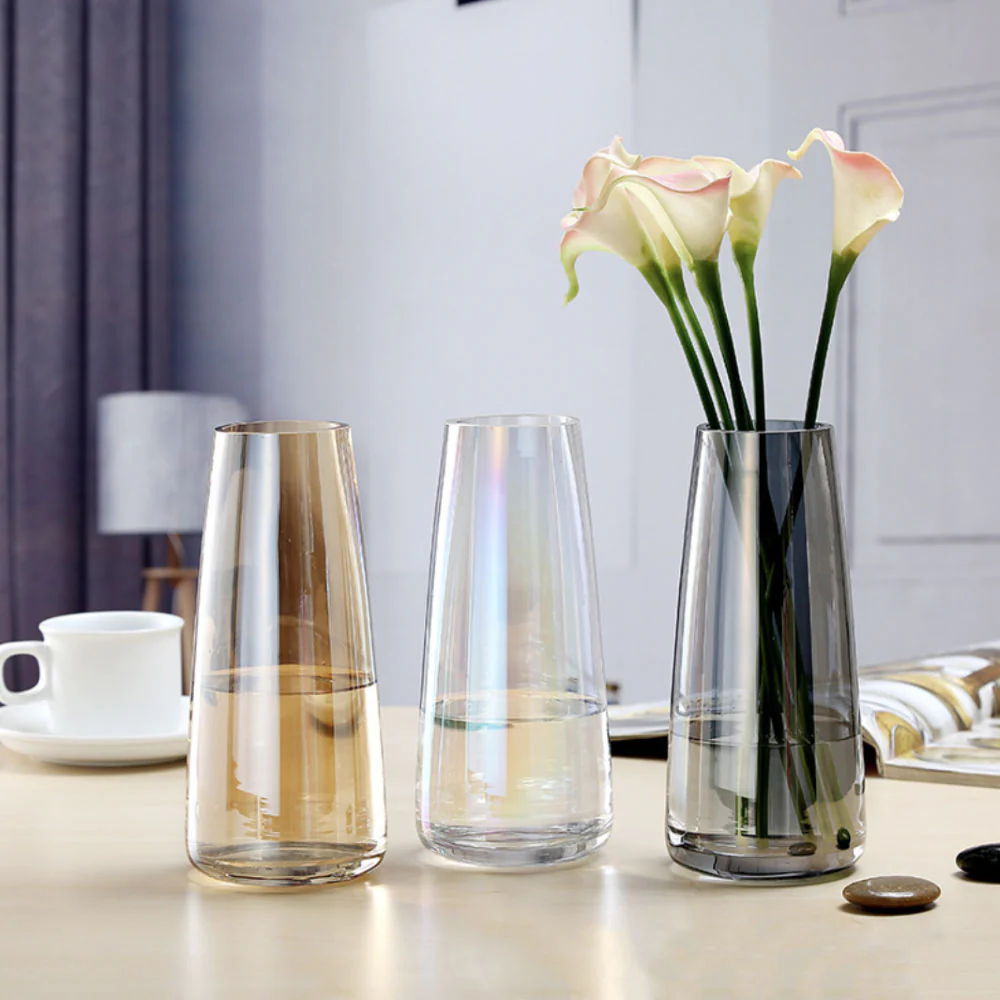 Transparent Glass Vase - Image 5