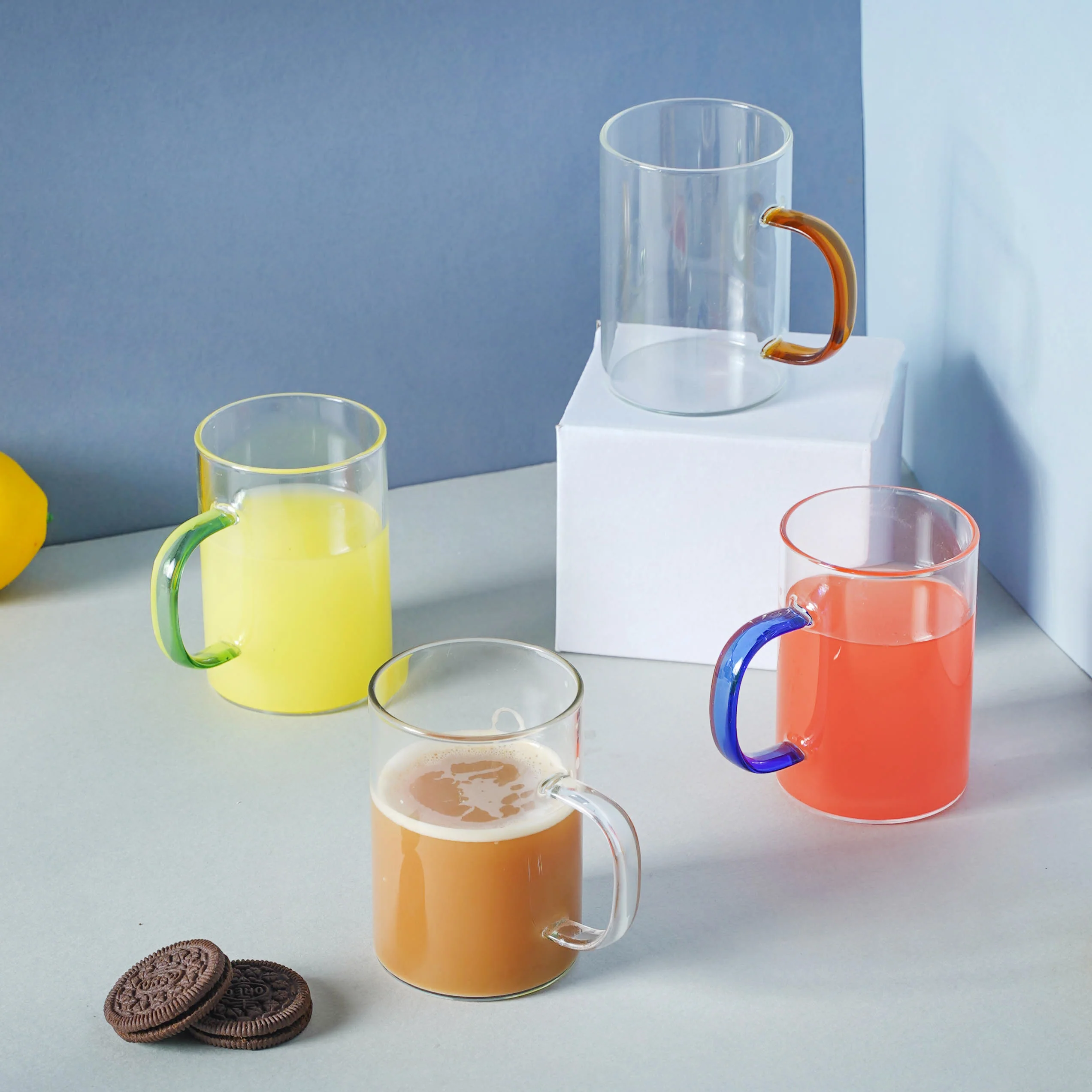 Transparent Tea Cup Set of 2 - Image 2
