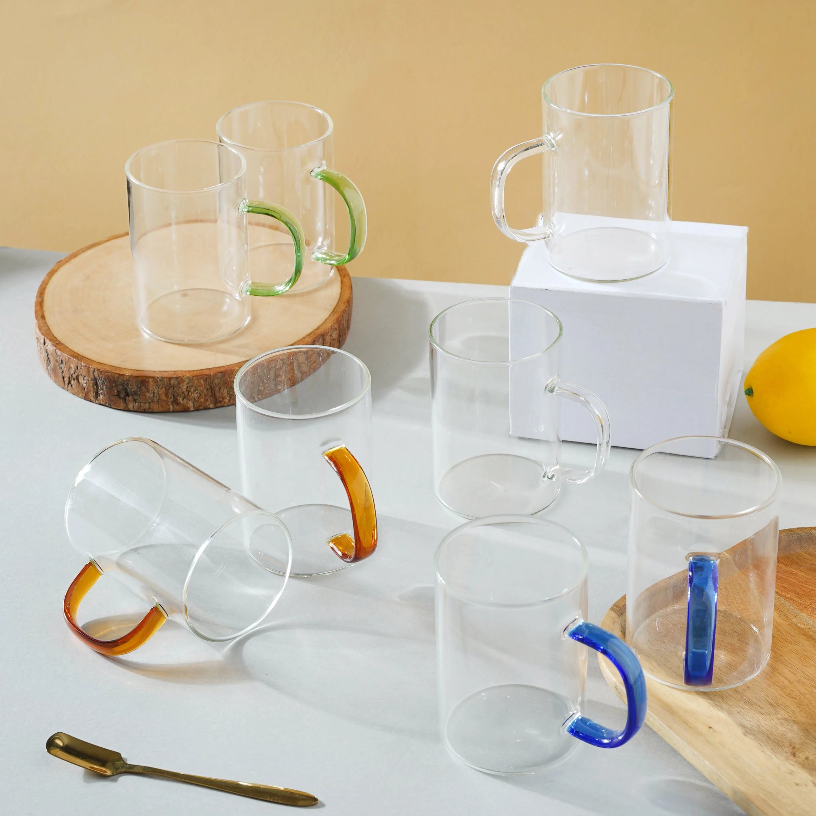 Transparent Tea Cup Set of 2 - Image 3