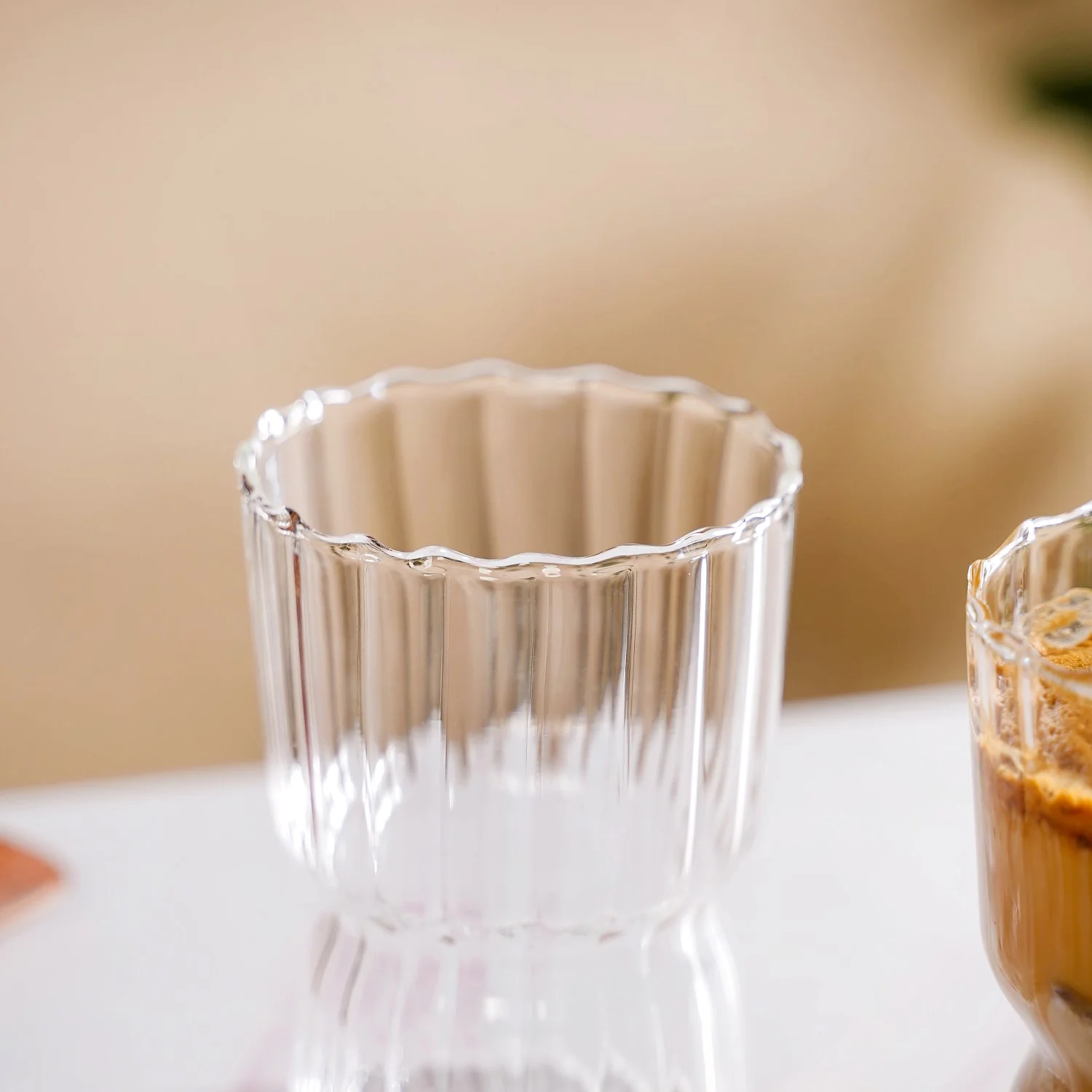 Trending Tiered Glass Tumbler Set Of 2 350ml - Image 6