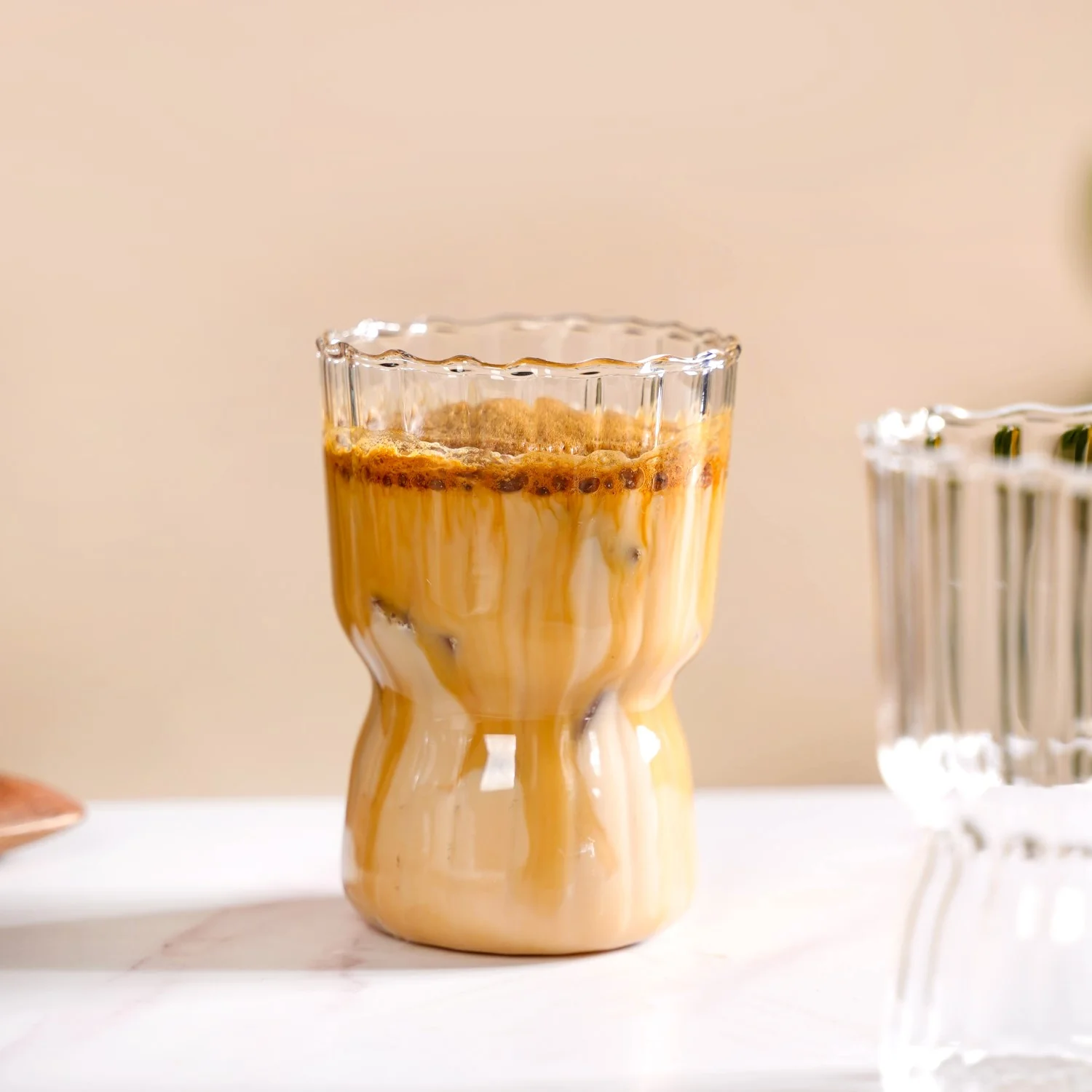 Trending Tiered Glass Tumbler Set Of 2 350ml - Image 8